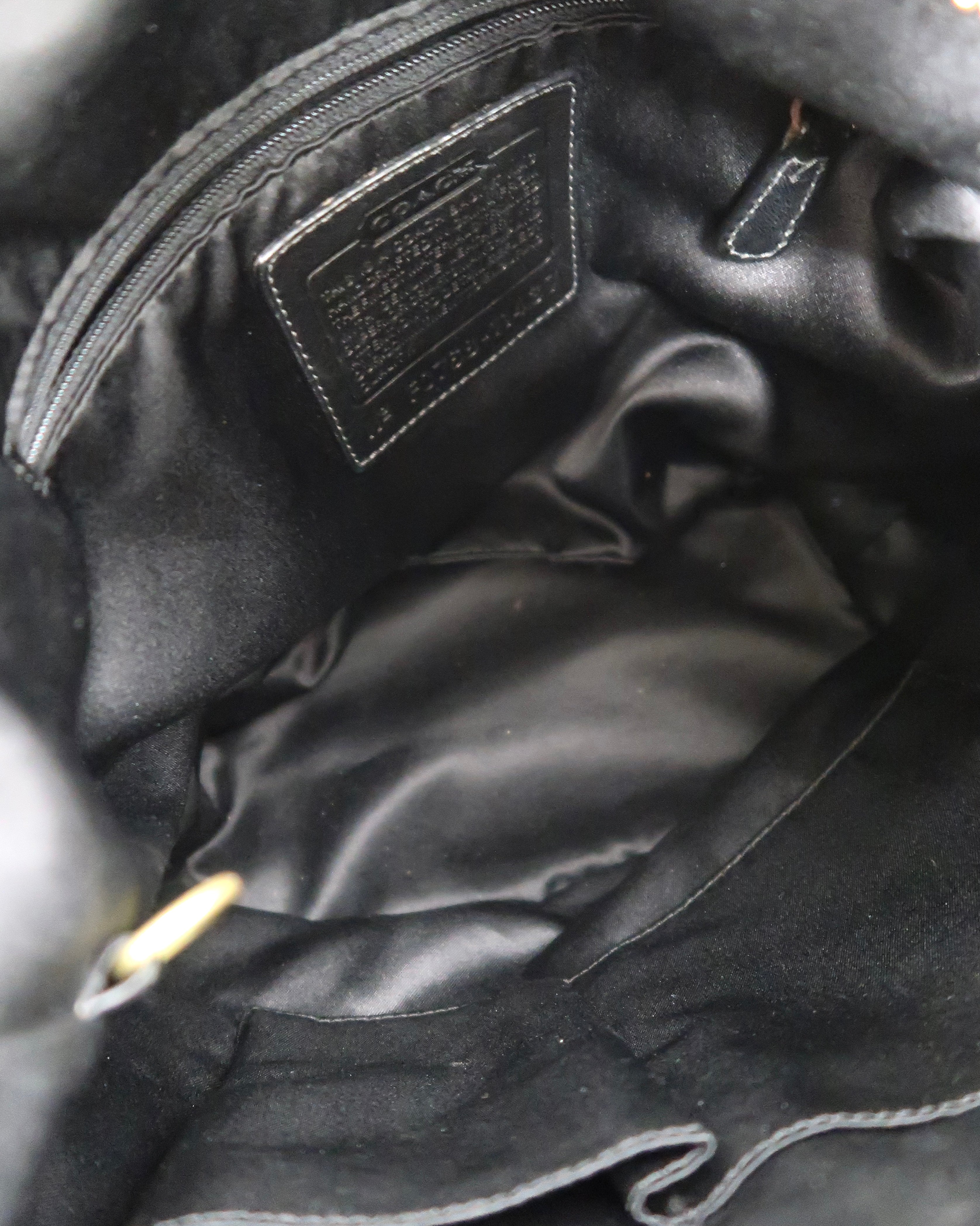 vintage Coach Bleeker bucket bag