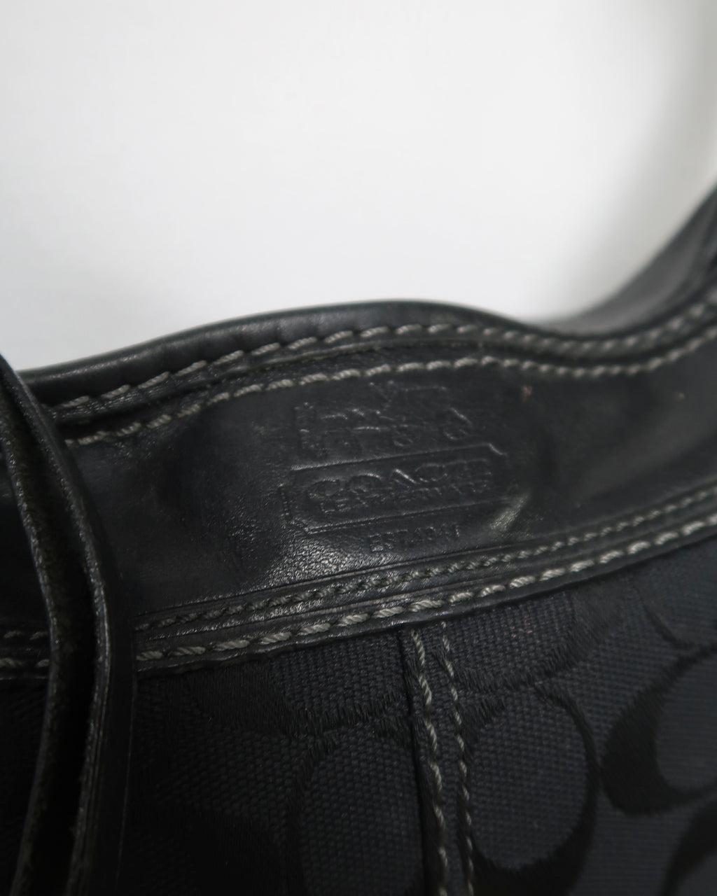 vintage Coach Bleeker bucket bag