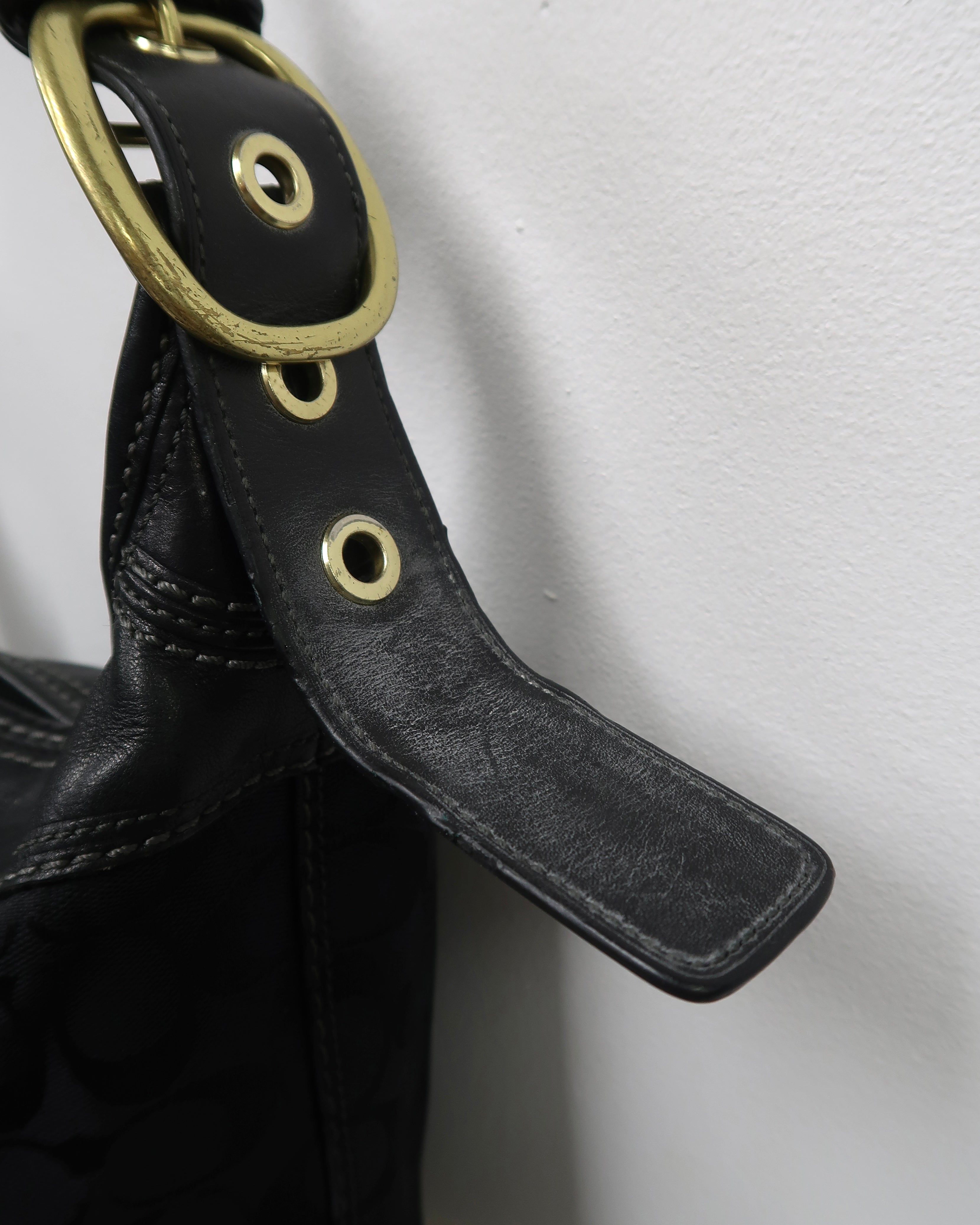 vintage Coach Bleeker bucket bag