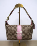 vintage Coach Heritage Stripe Mini Handbag