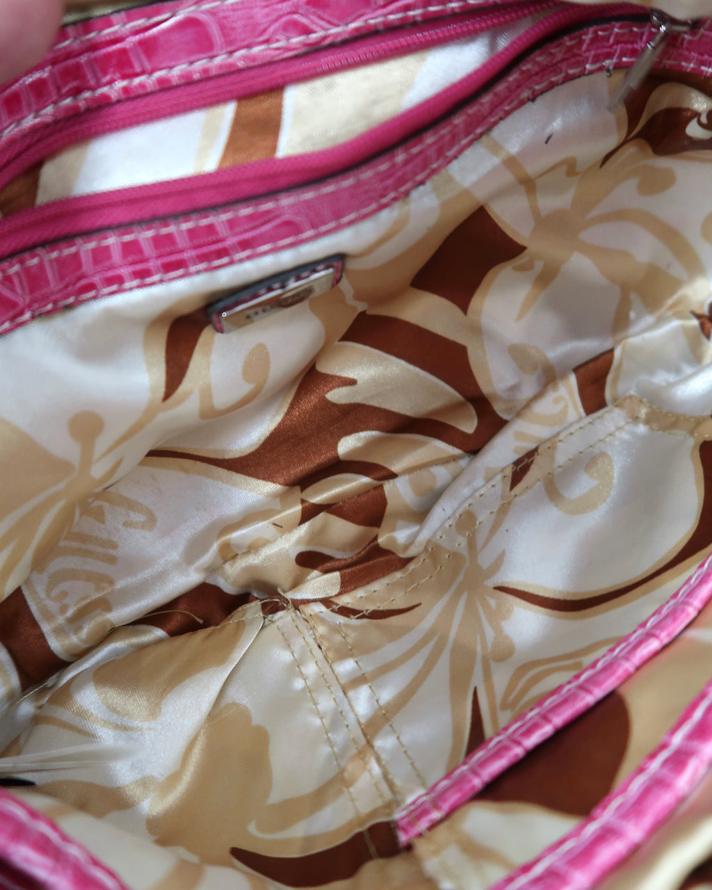 Pink Guess handbag
