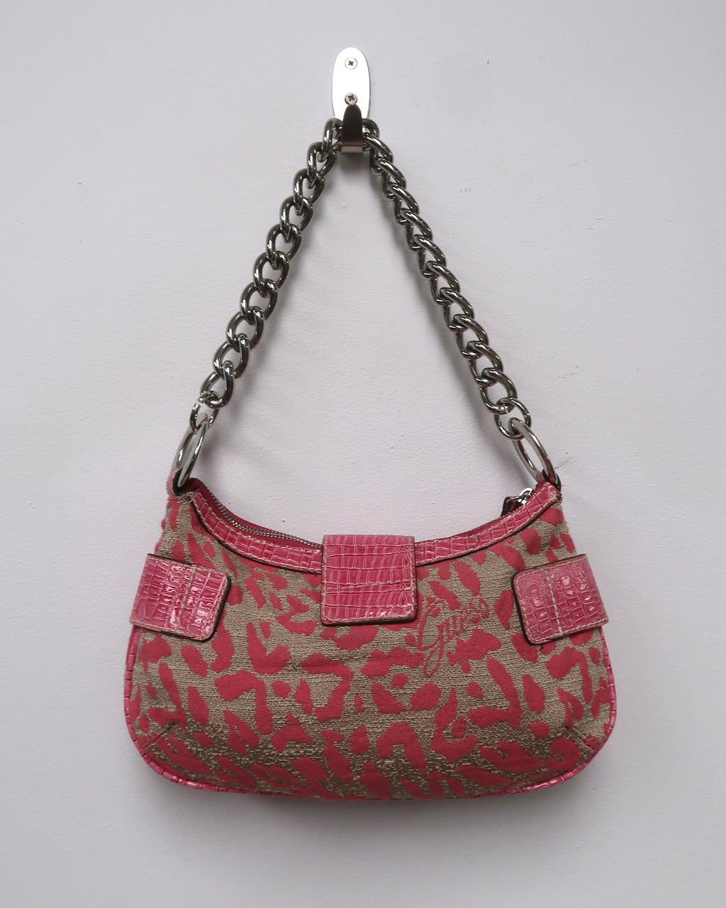 Pink Guess handbag