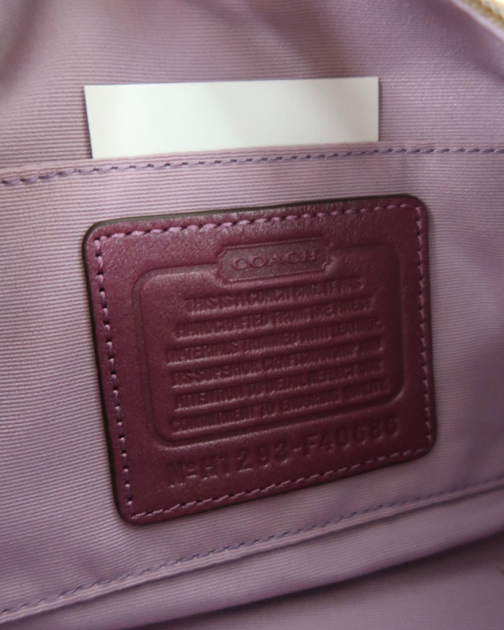 Coach signature mini handbag