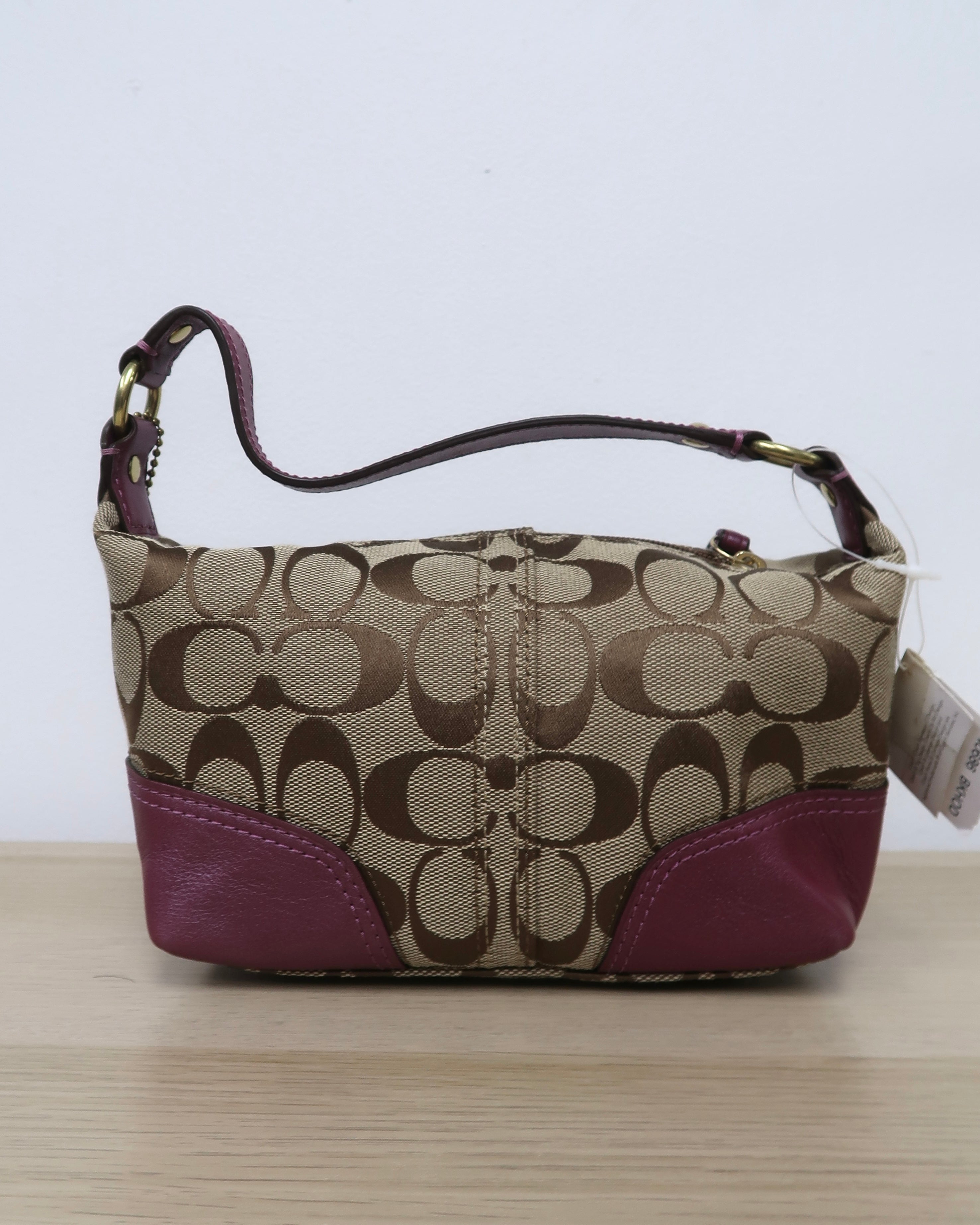 Coach signature mini handbag