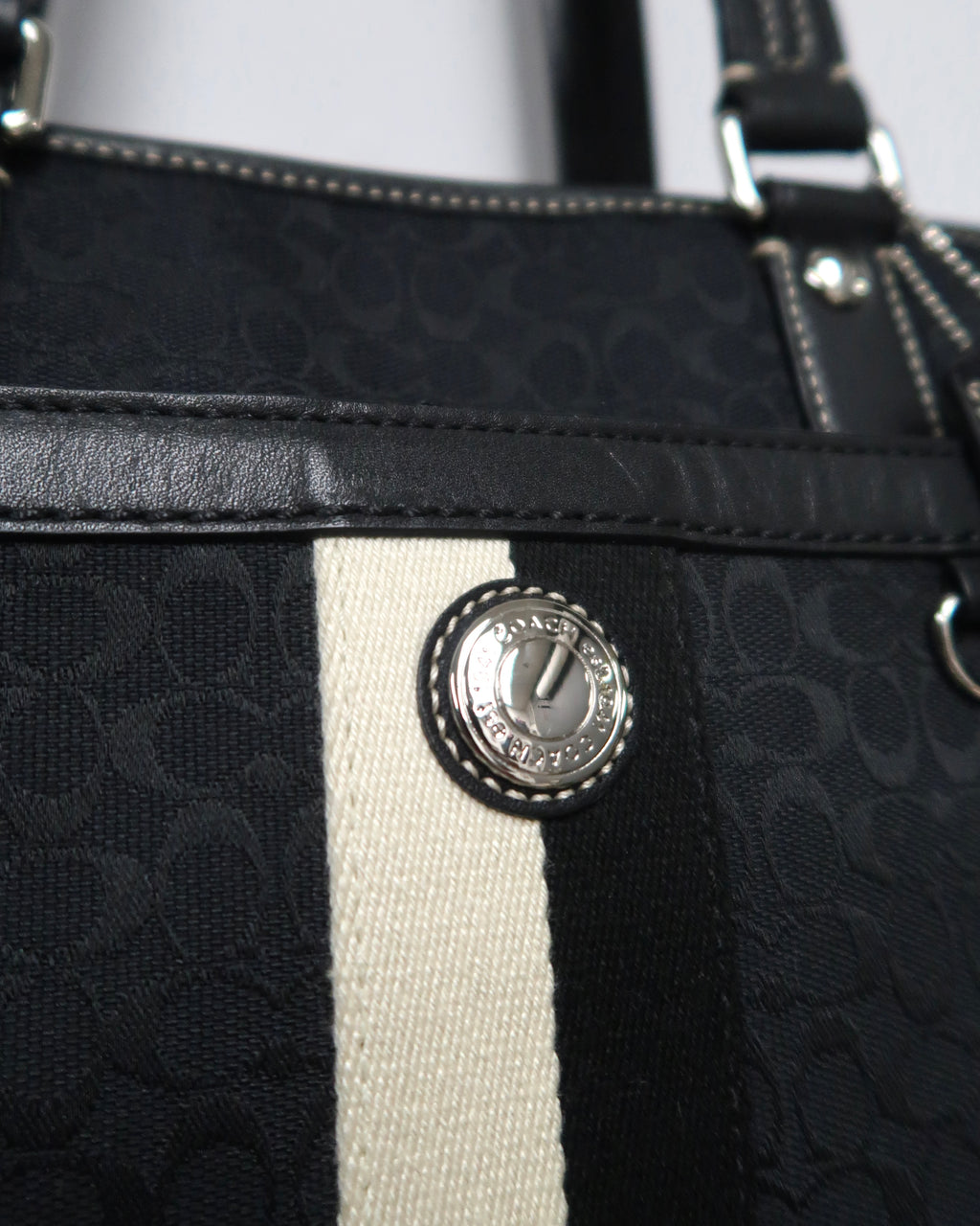Coach Signature diaper bag