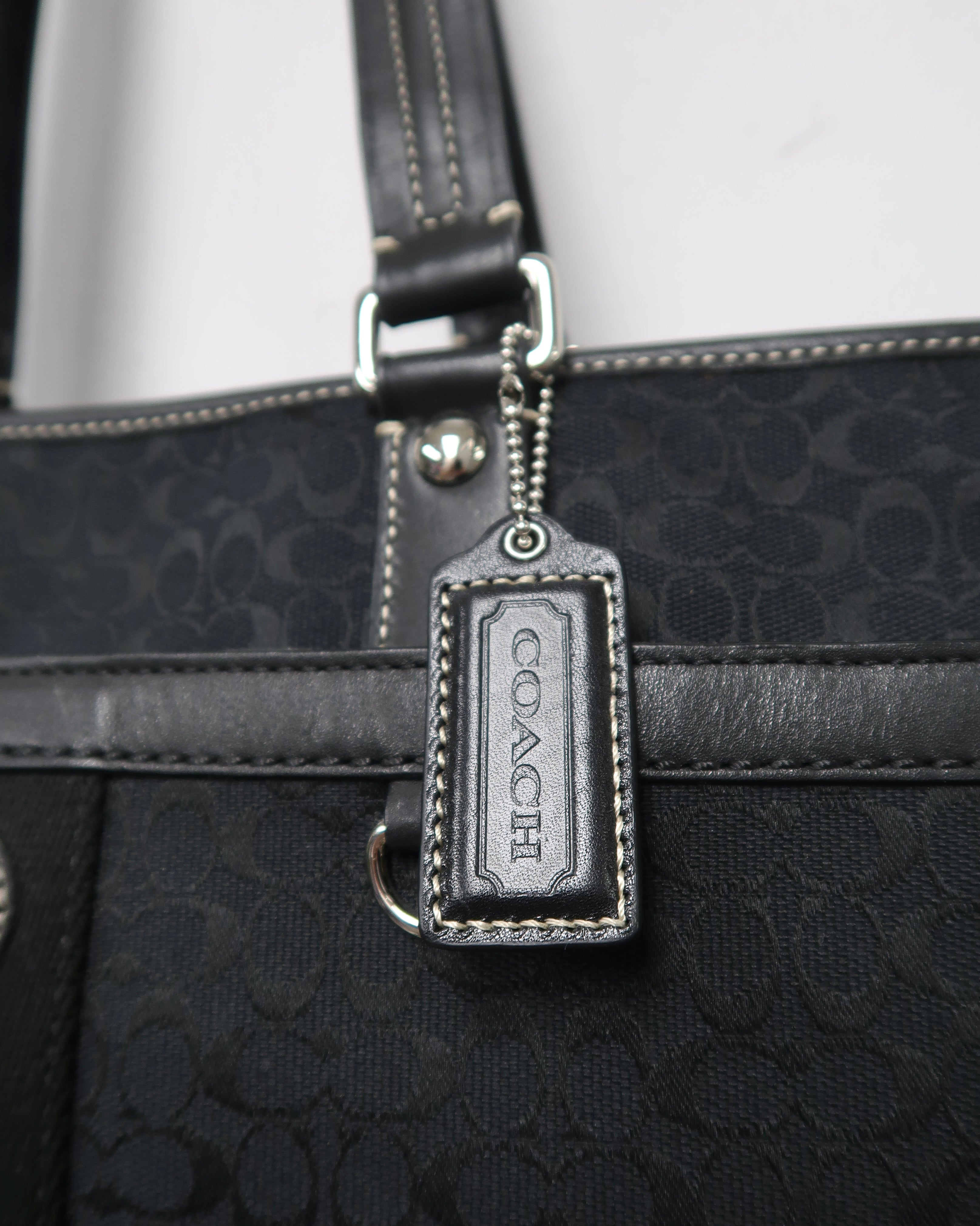 Coach Signature diaper bag