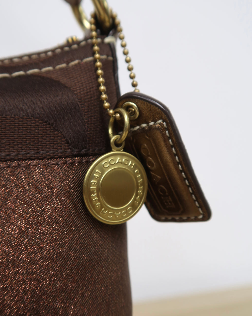 Coach Hampton Mini Demi Baguette
