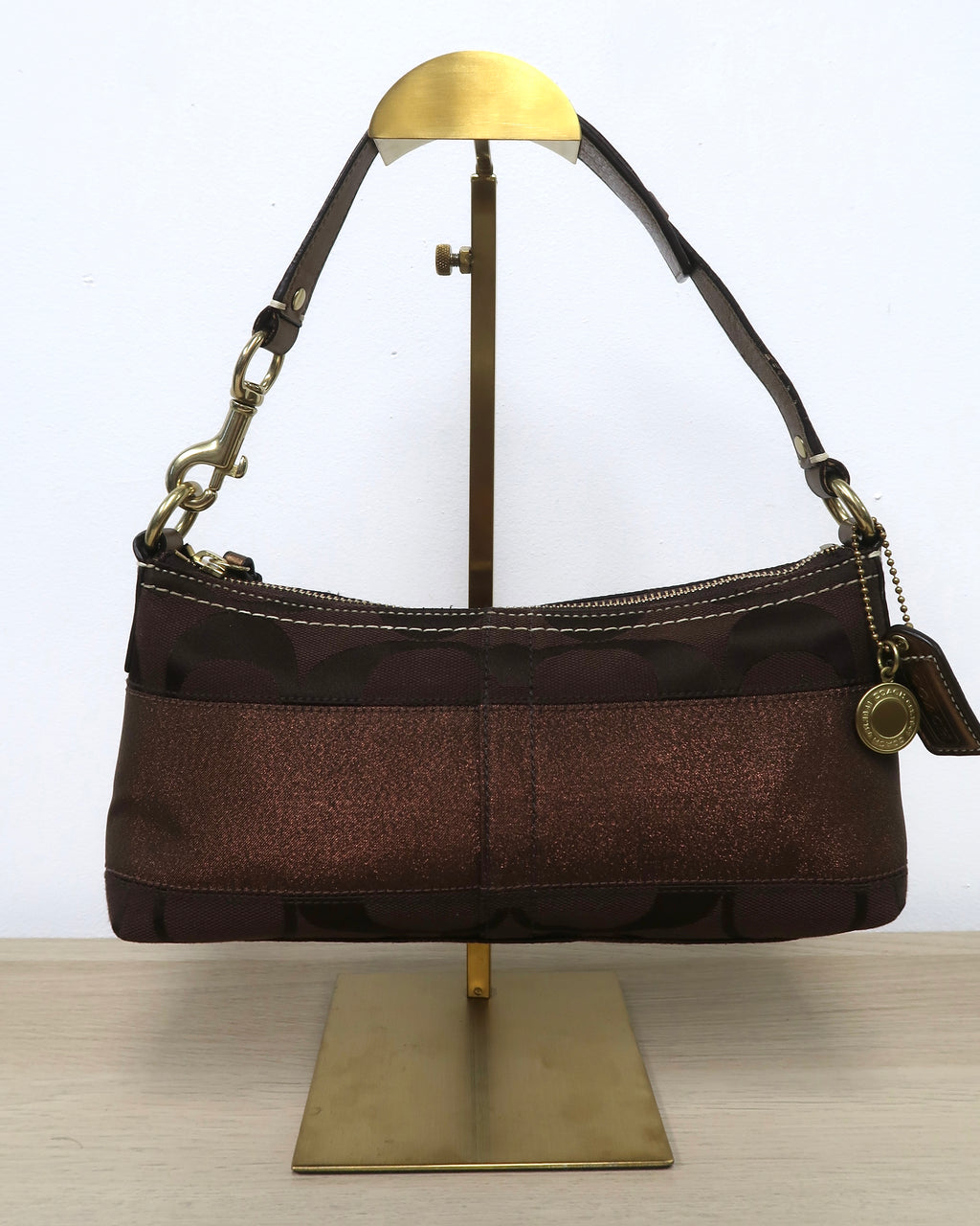 Coach Hampton Mini Demi Baguette
