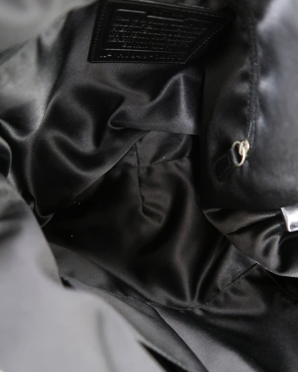 Coach Soho black signature hobo bag