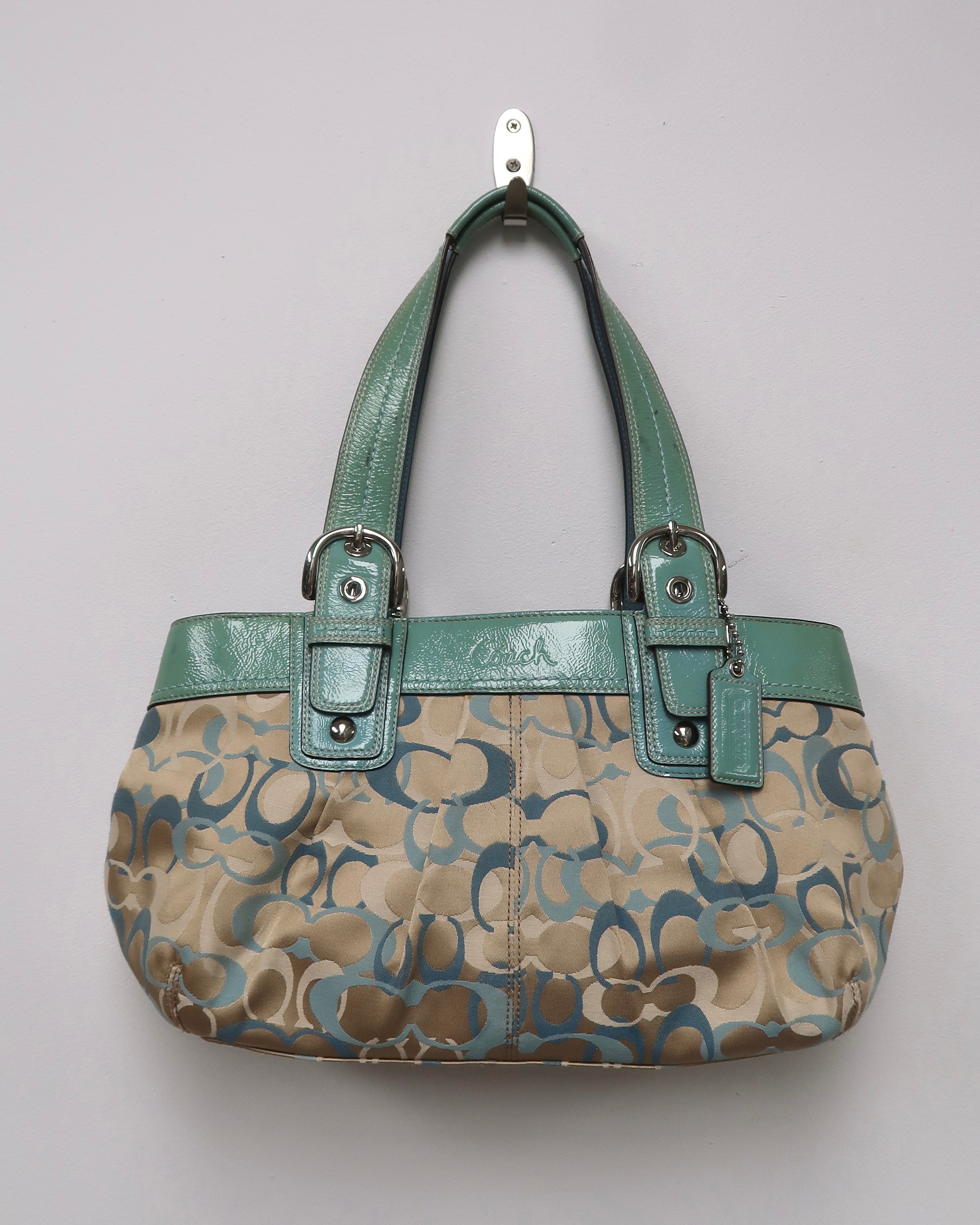 Coach Soho Pleated Signature tote,