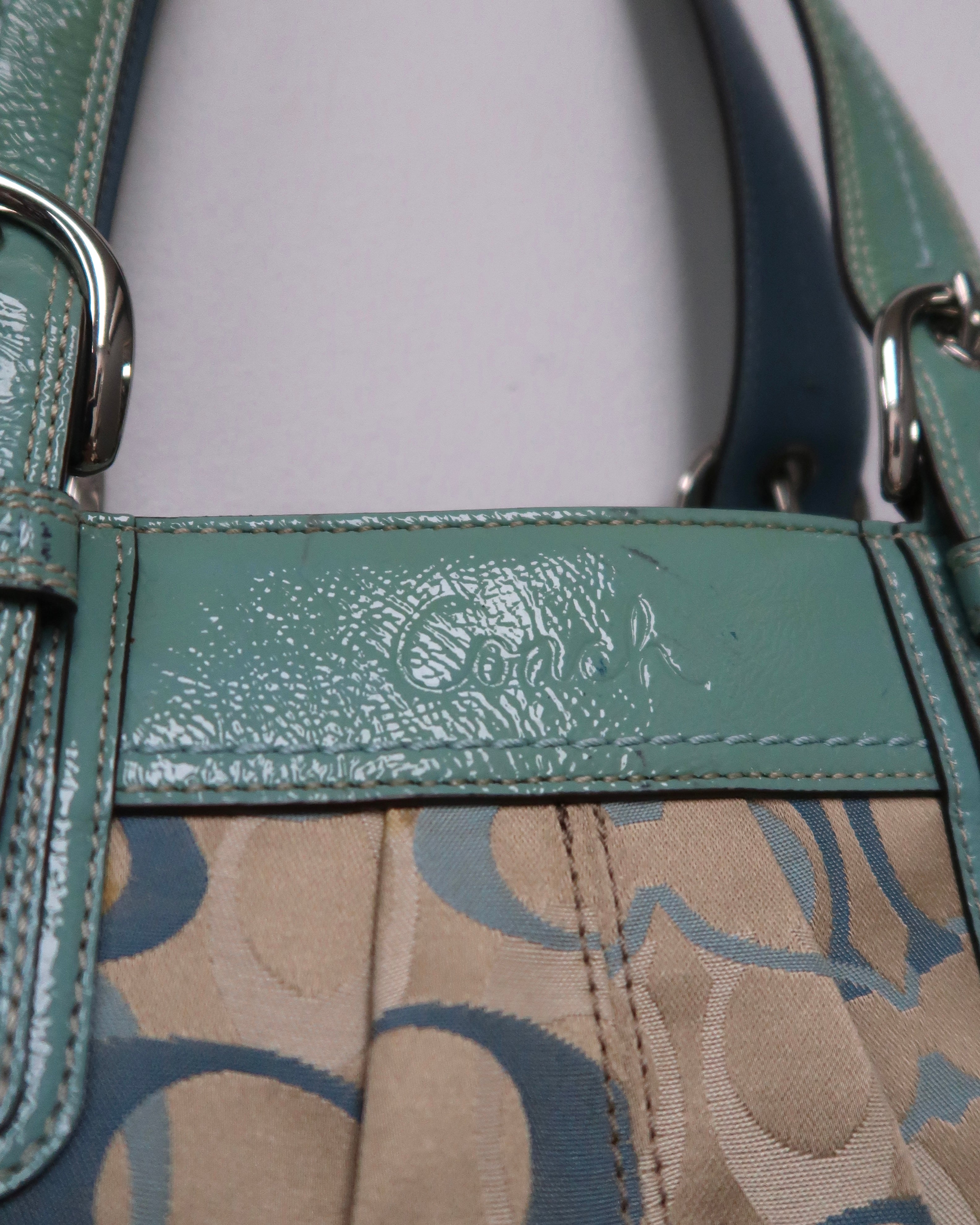 Coach Soho Pleated Signature tote,