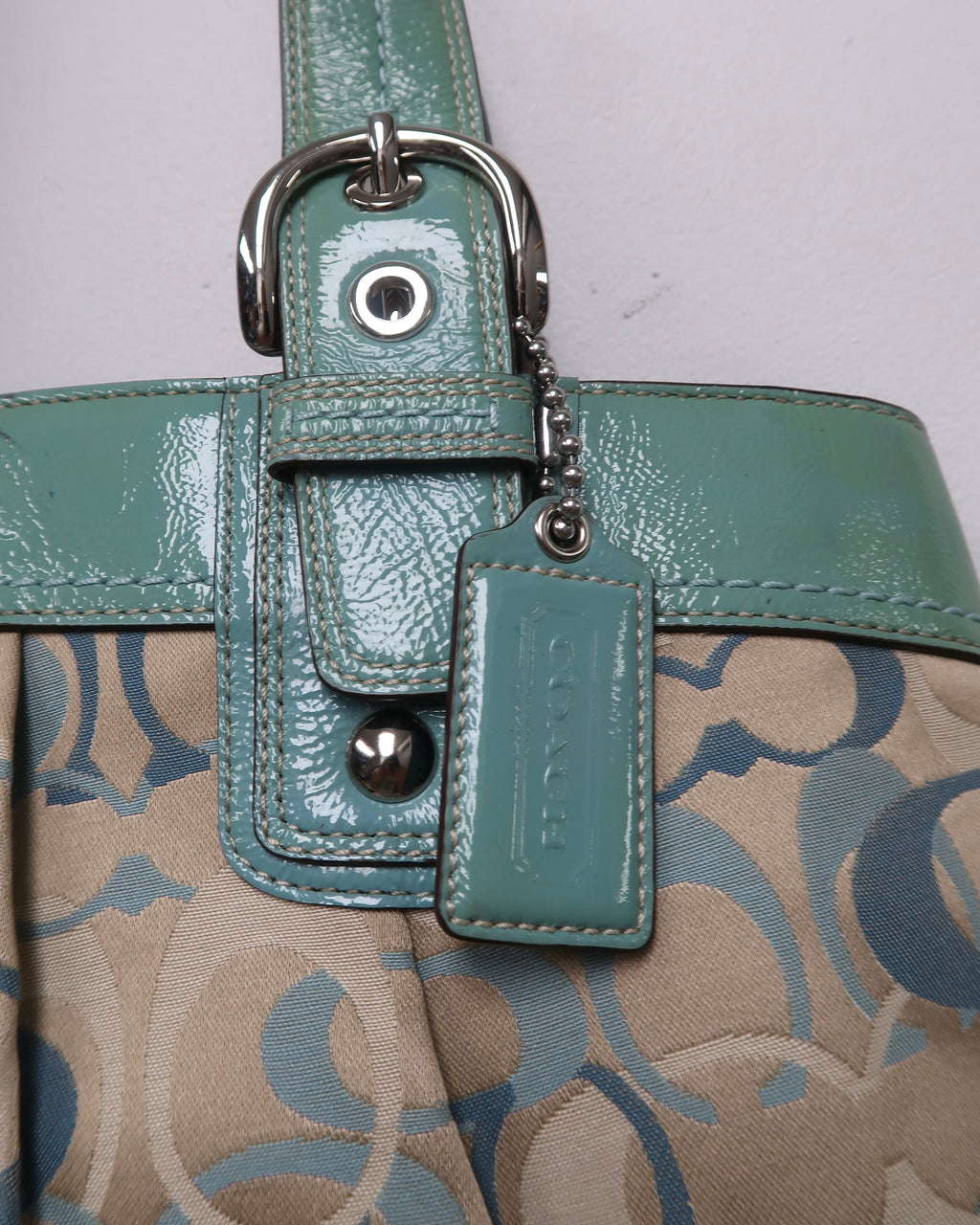Coach Soho Pleated Signature tote,