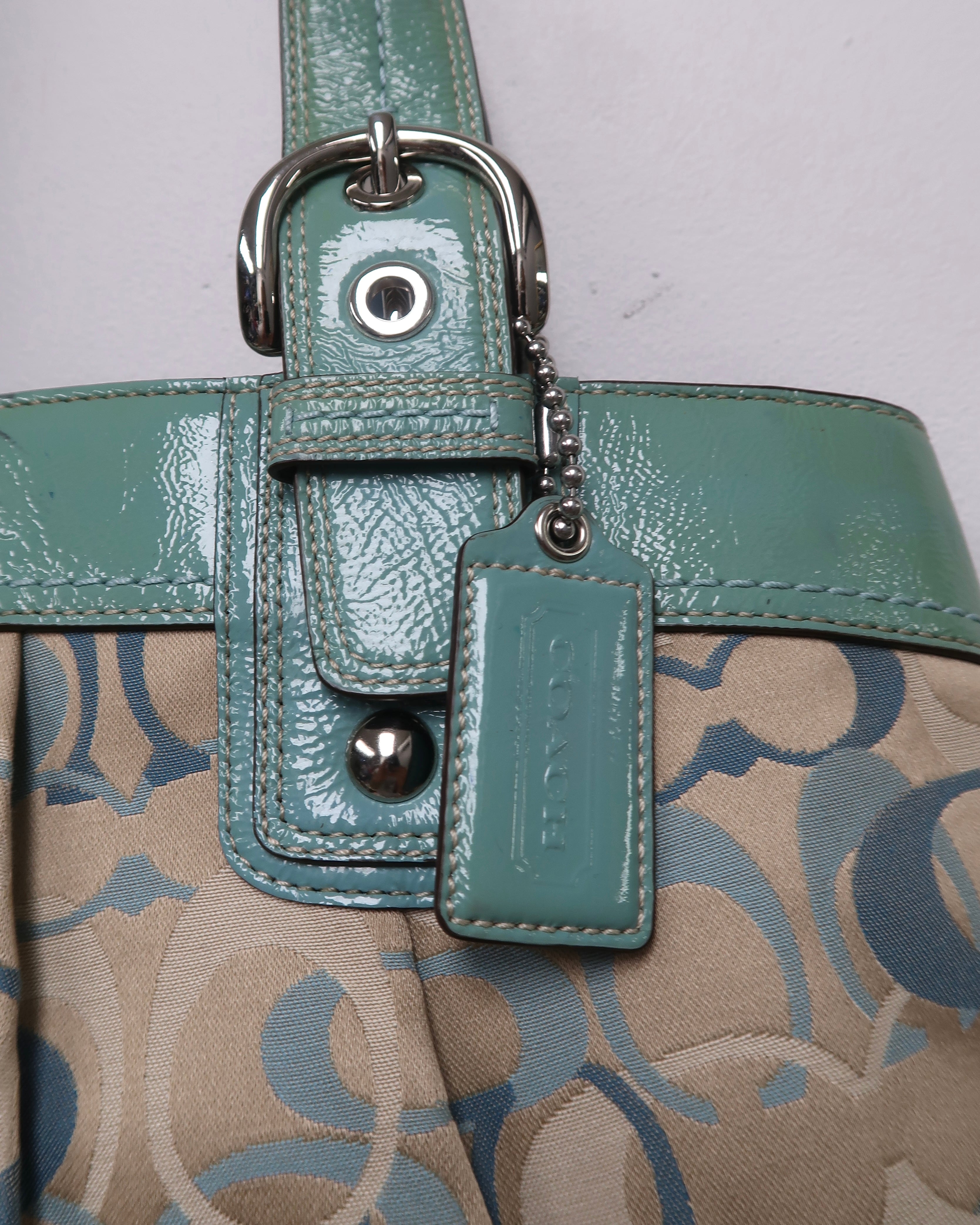 Coach Soho Pleated Signature tote,