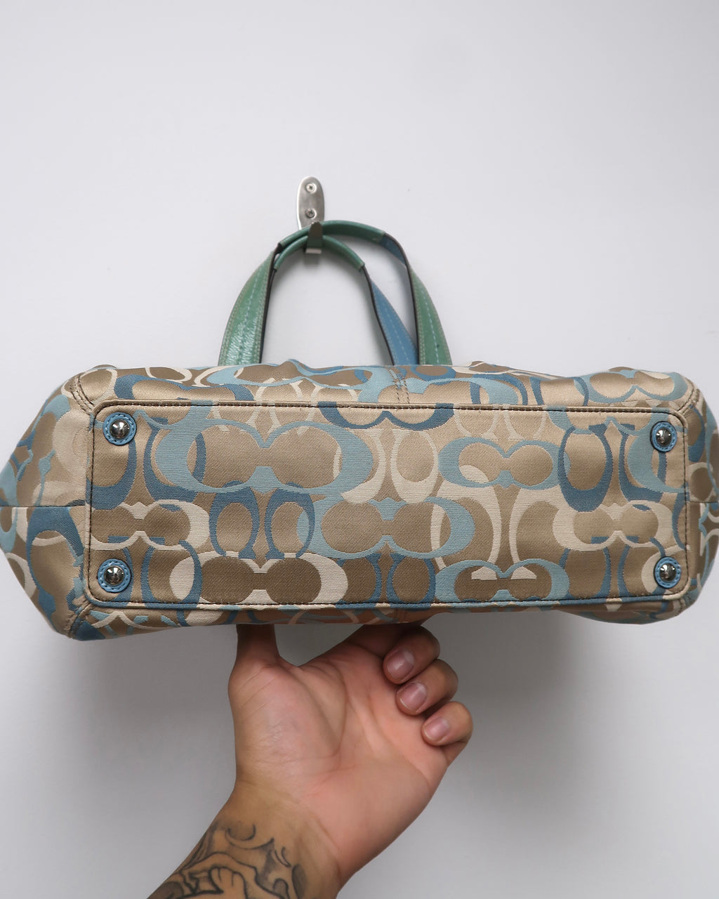 Coach Soho Pleated Signature tote,