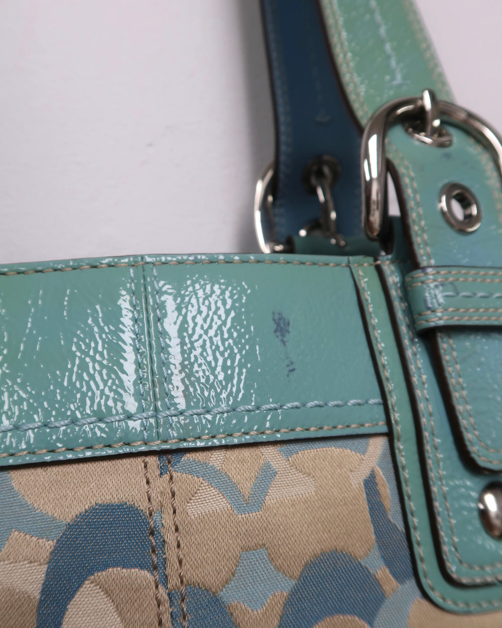 Coach Soho Pleated Signature tote,
