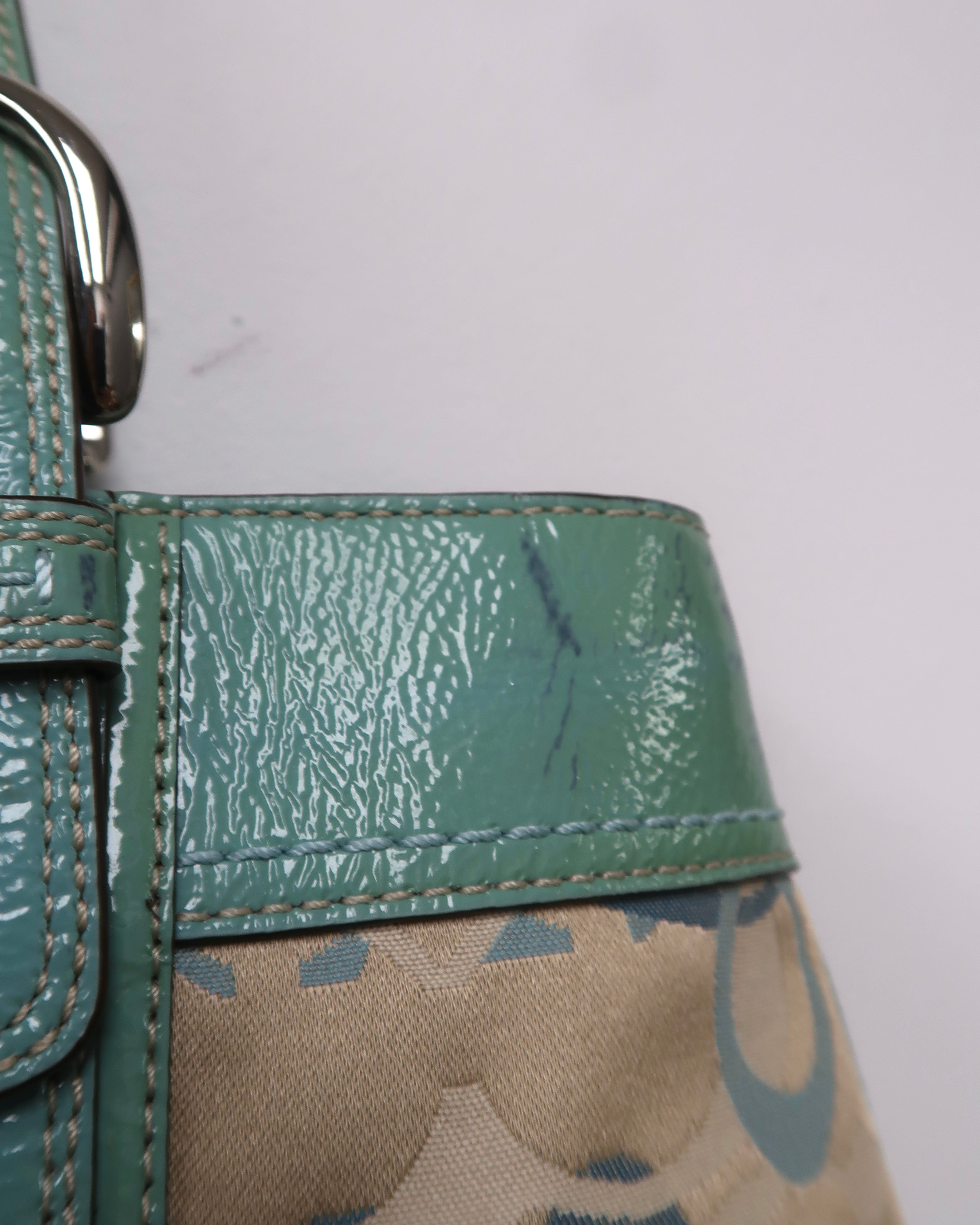 Coach Soho Pleated Signature tote,
