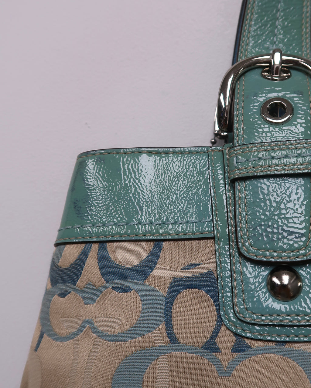 Coach Soho Pleated Signature tote,