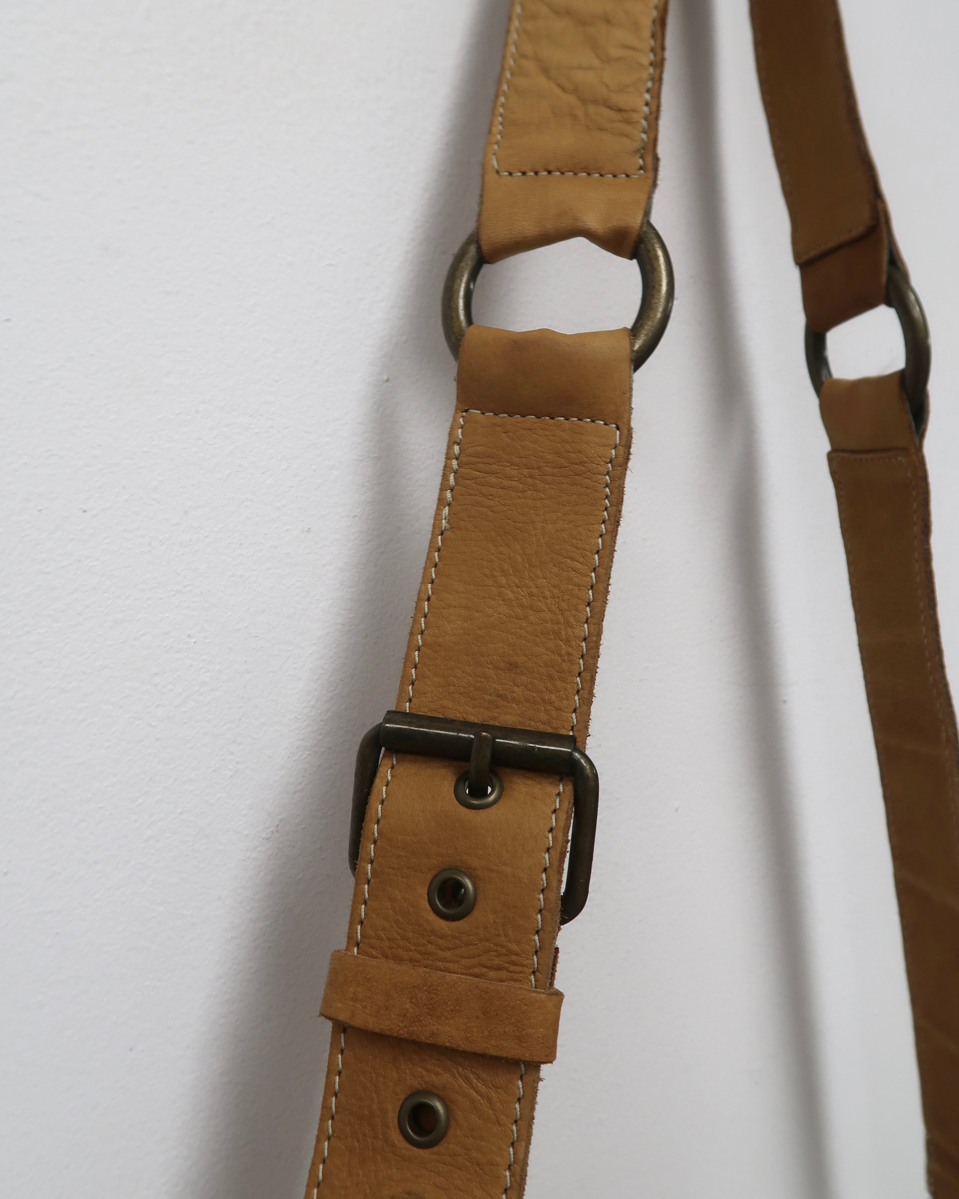 Roots Emily leather shoulder bag