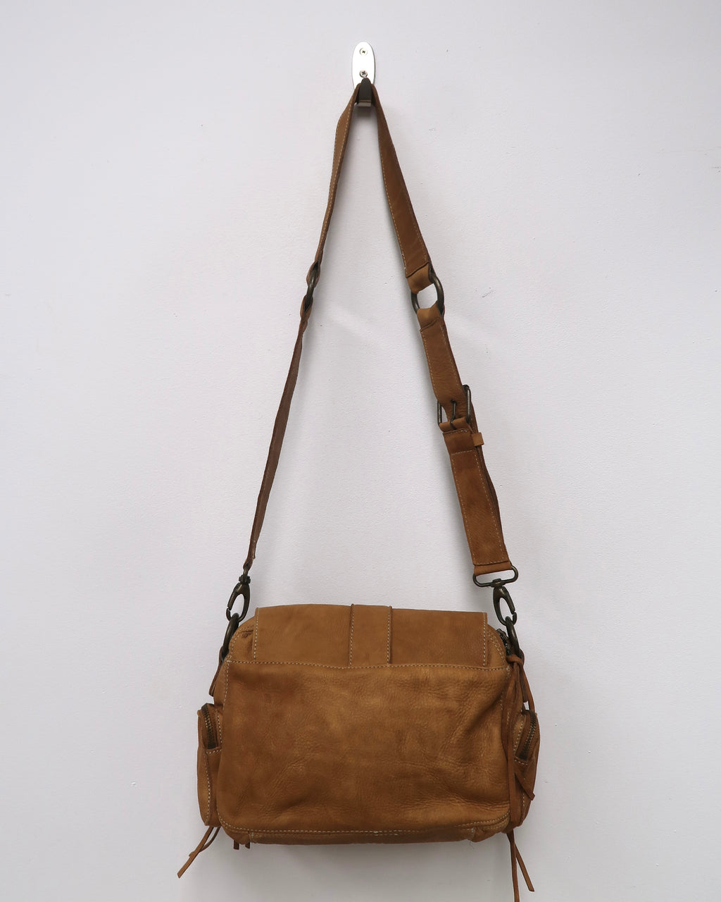 Roots Emily leather shoulder bag