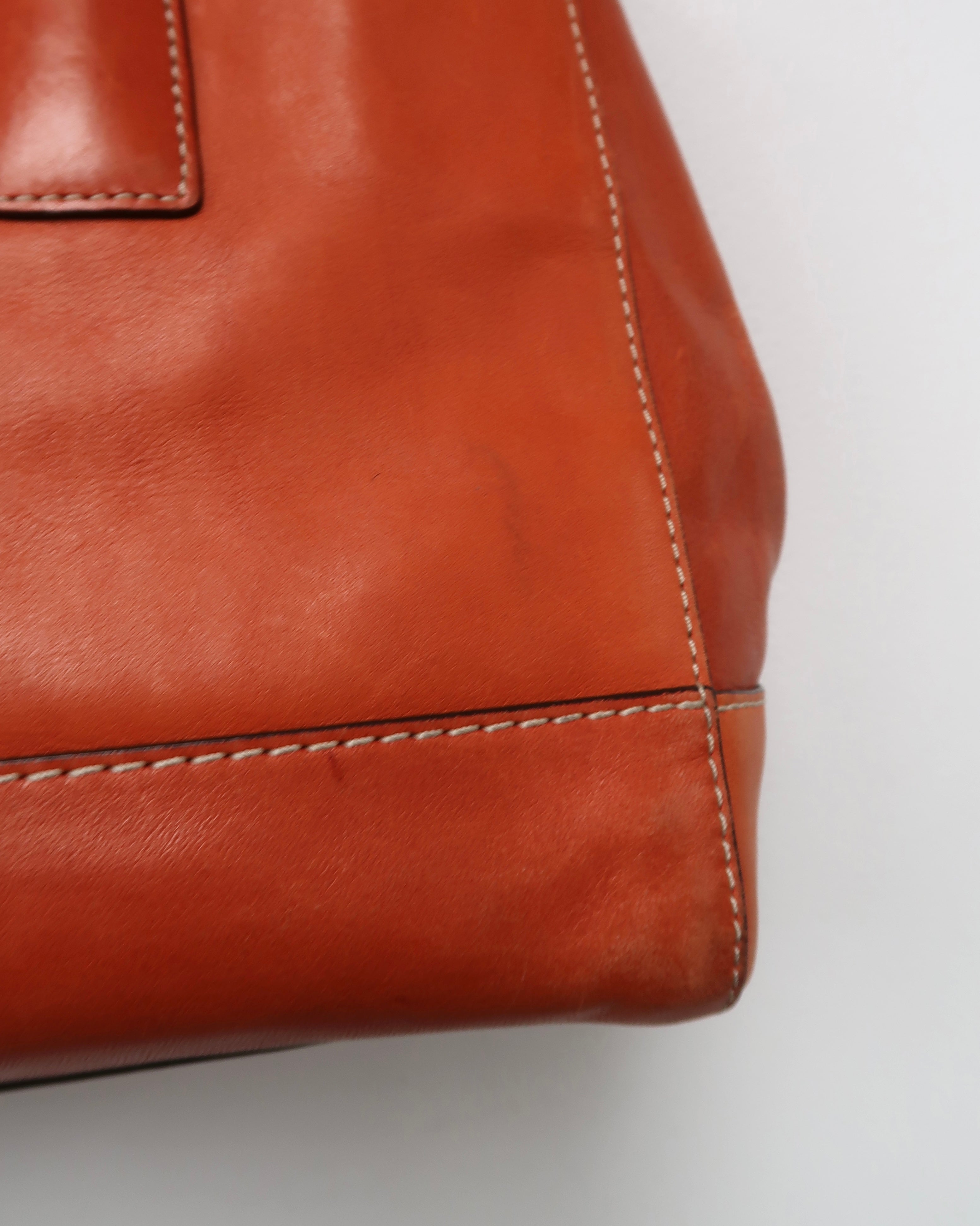 vintage Coach Hamptons Madeline leather tote bag