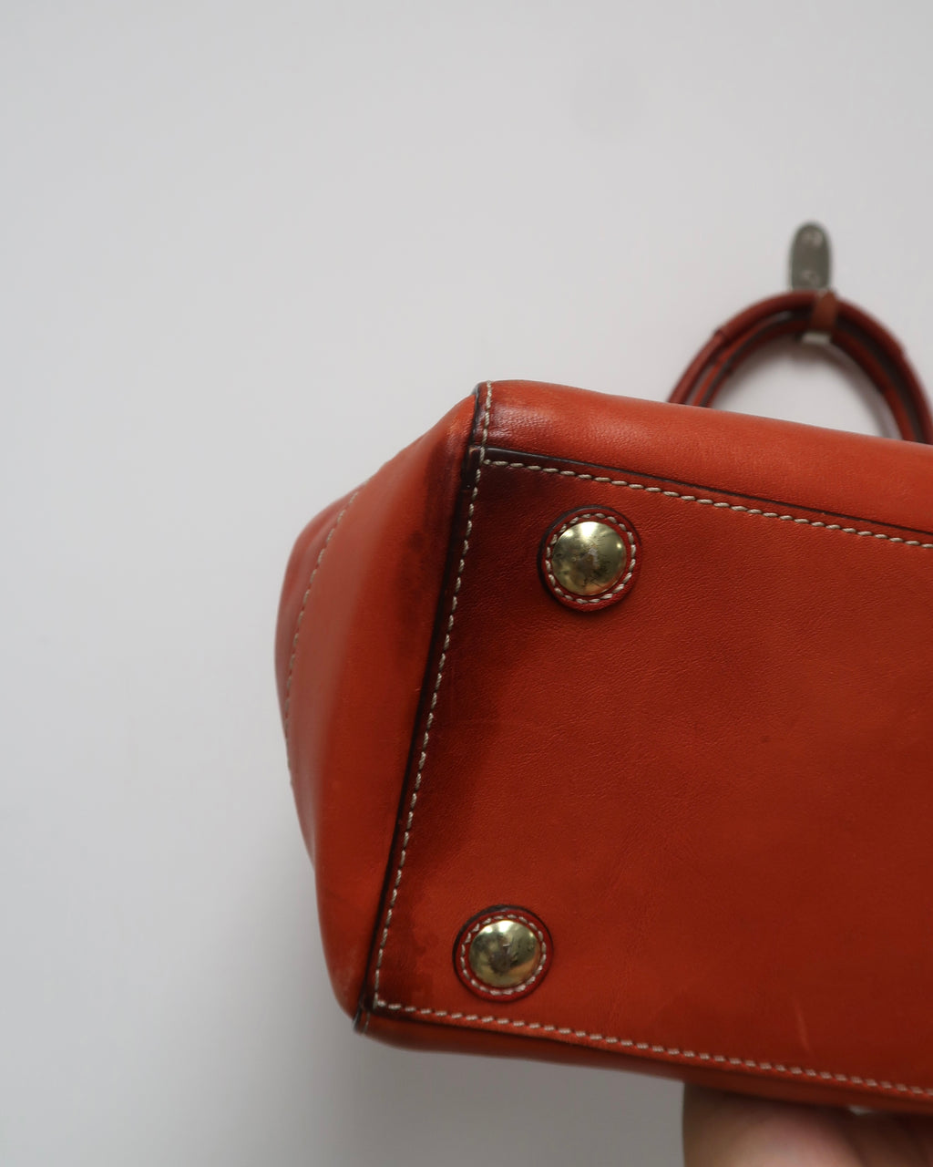 vintage Coach Hamptons Madeline leather tote bag