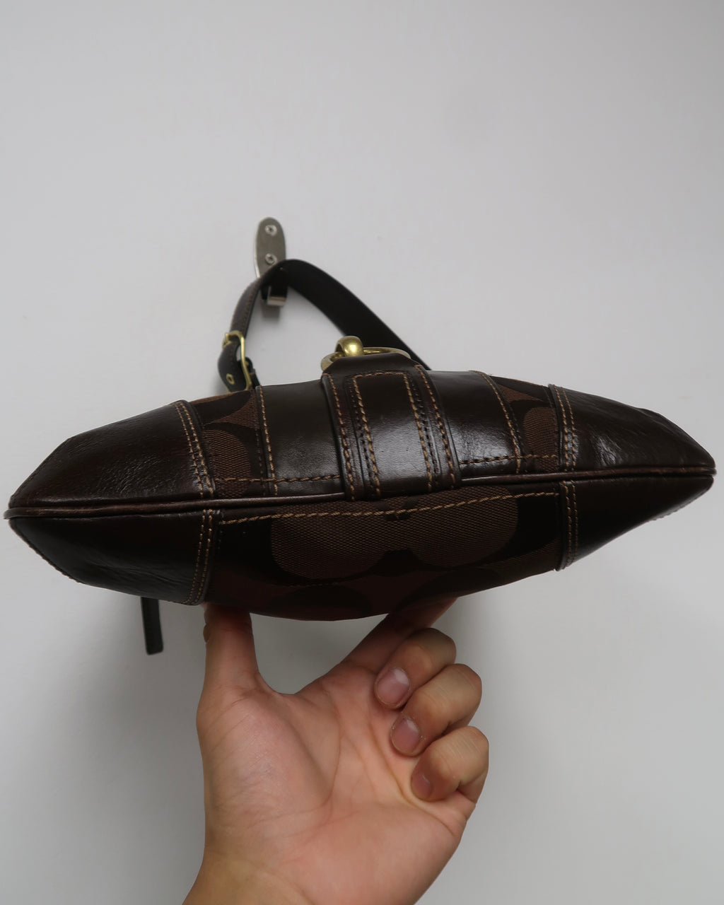 vintage Coach Hamptons signature hobo bag