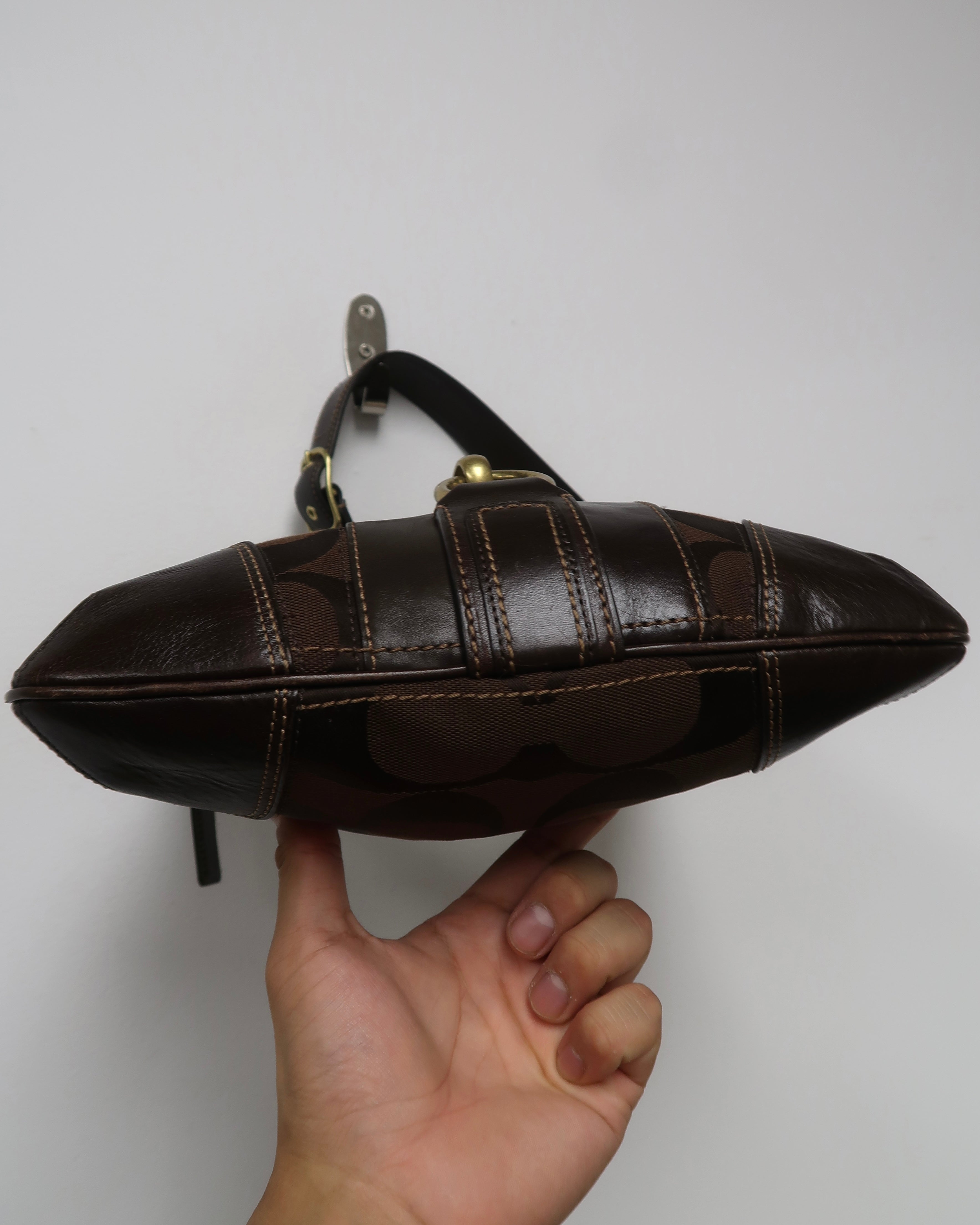 vintage Coach Hamptons signature hobo bag