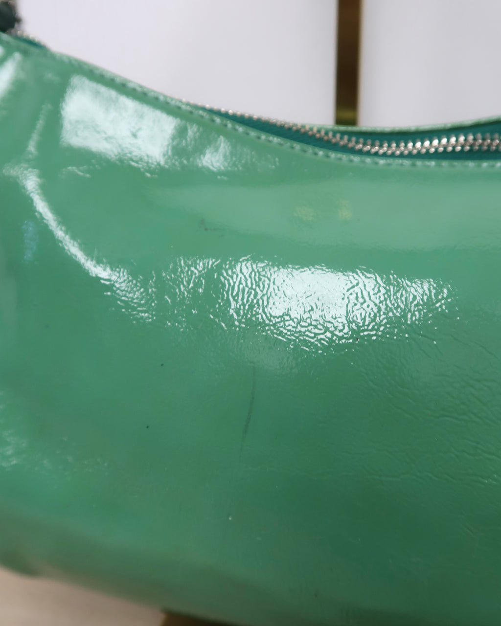 green Coach Poppy Groovy handbag