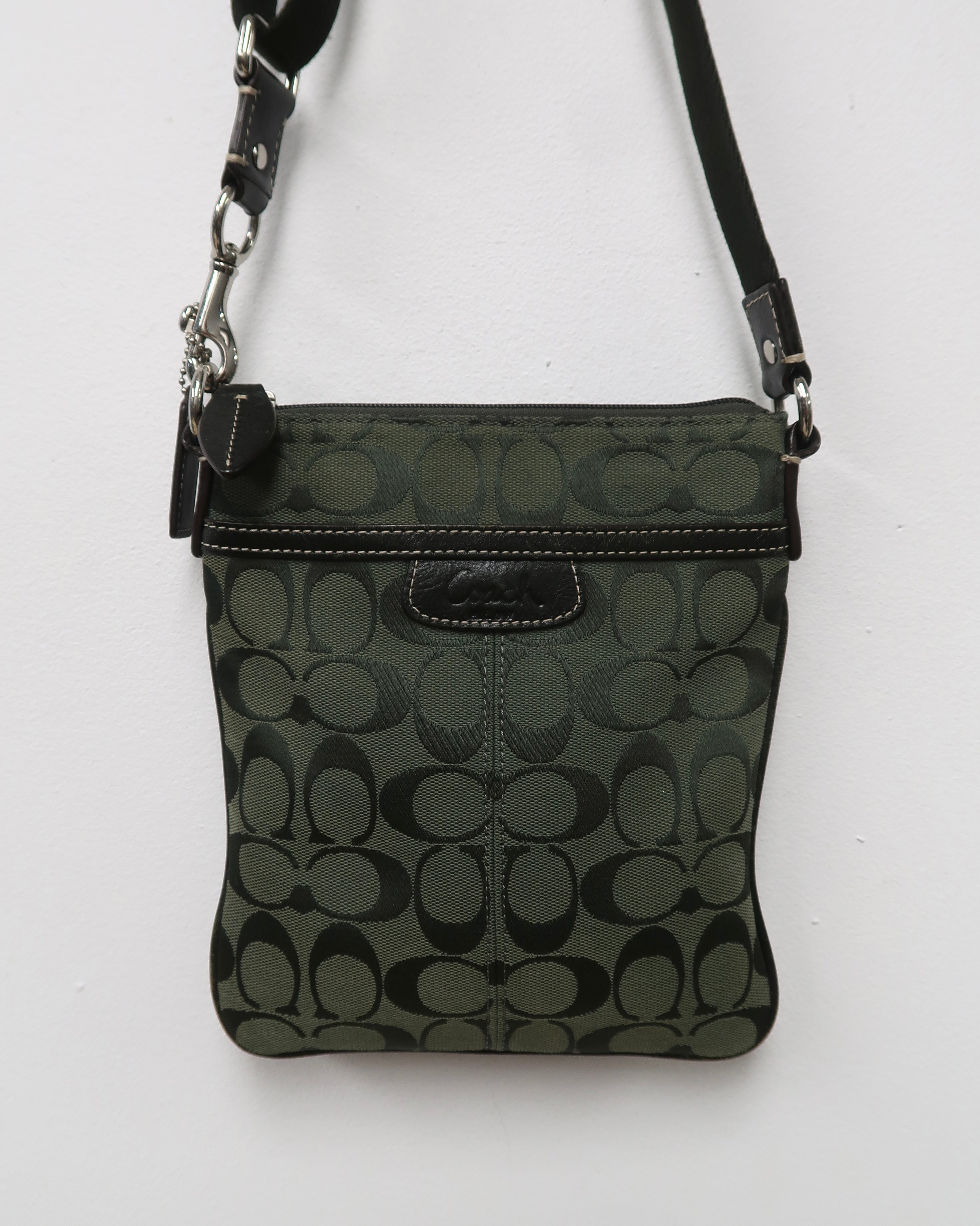 Coach signature small crossbody bag