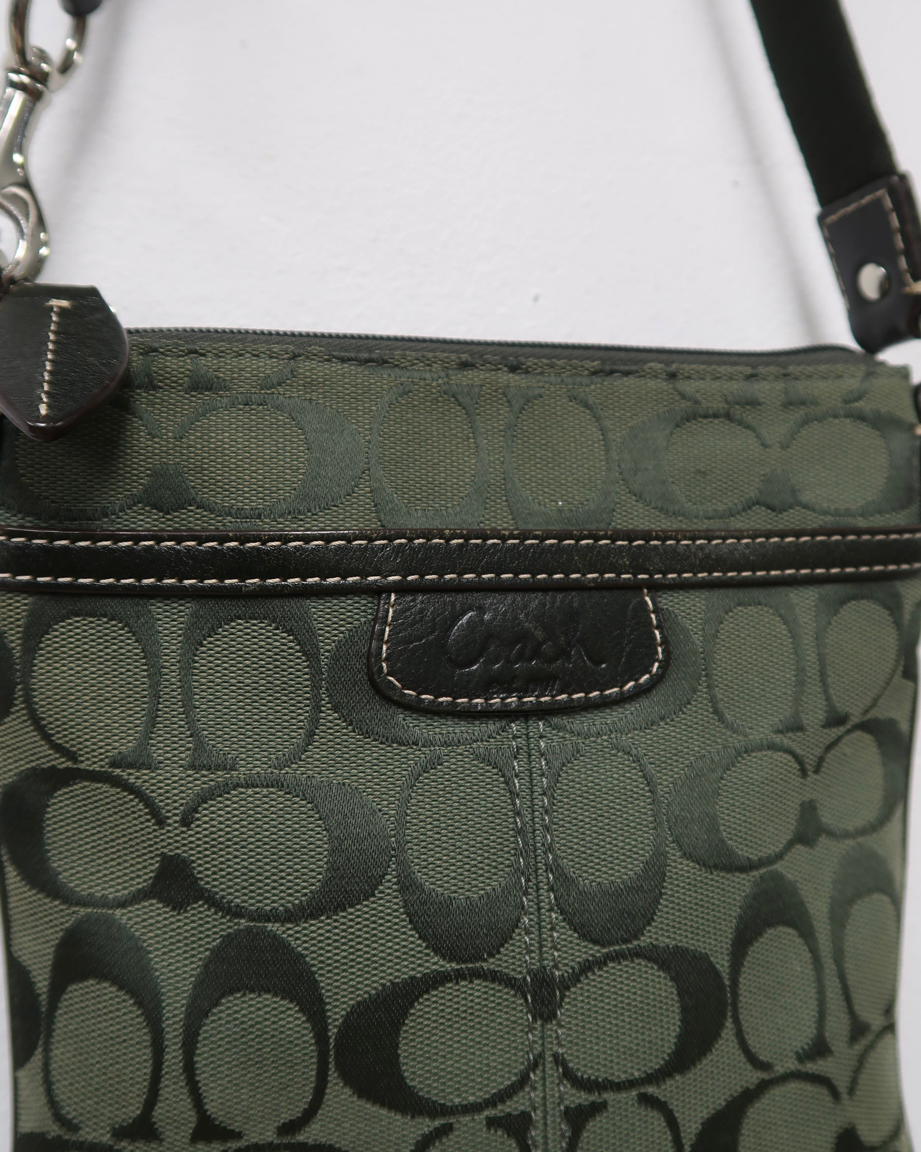 Coach signature small crossbody bag