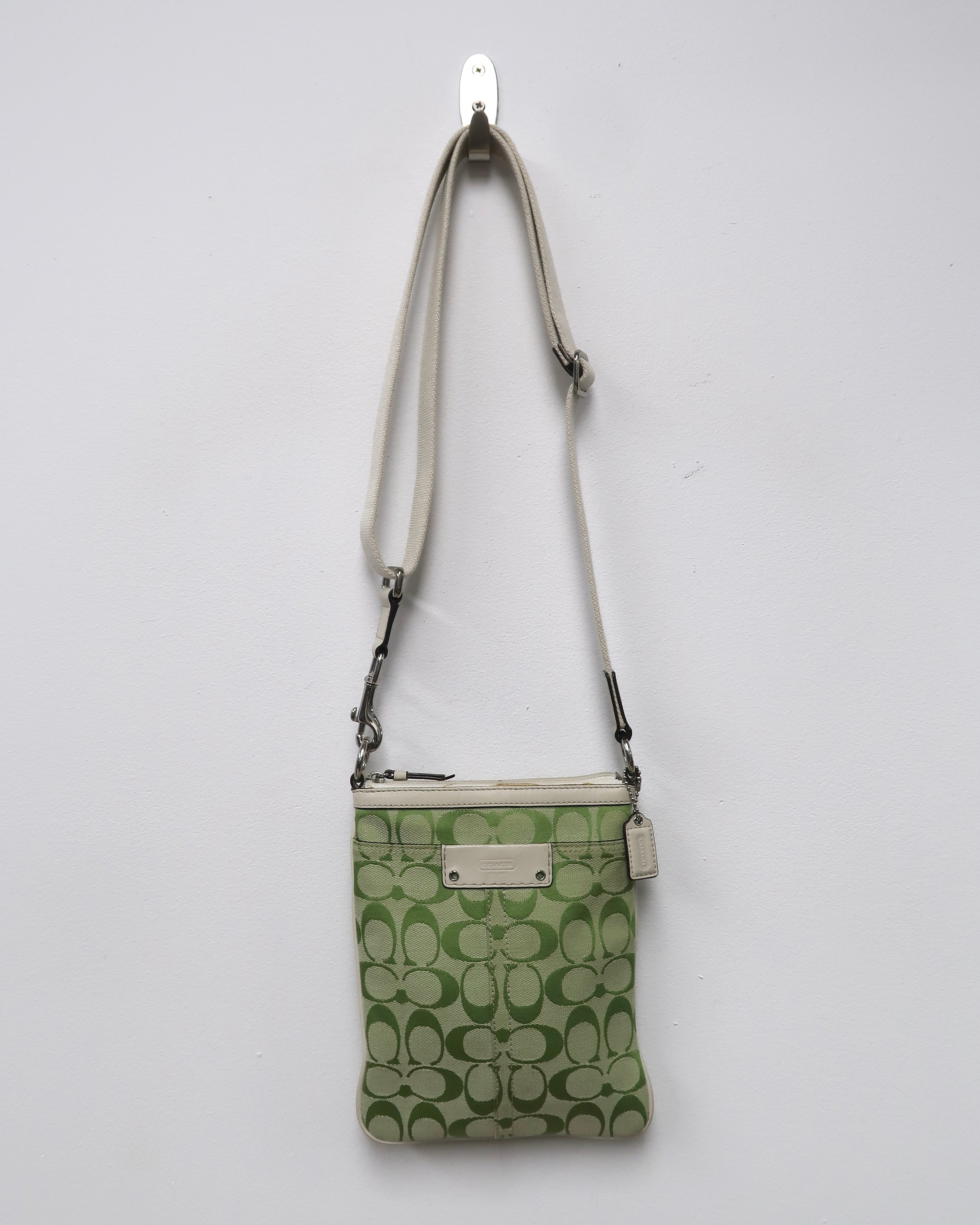 Coach Signature crossbody bag