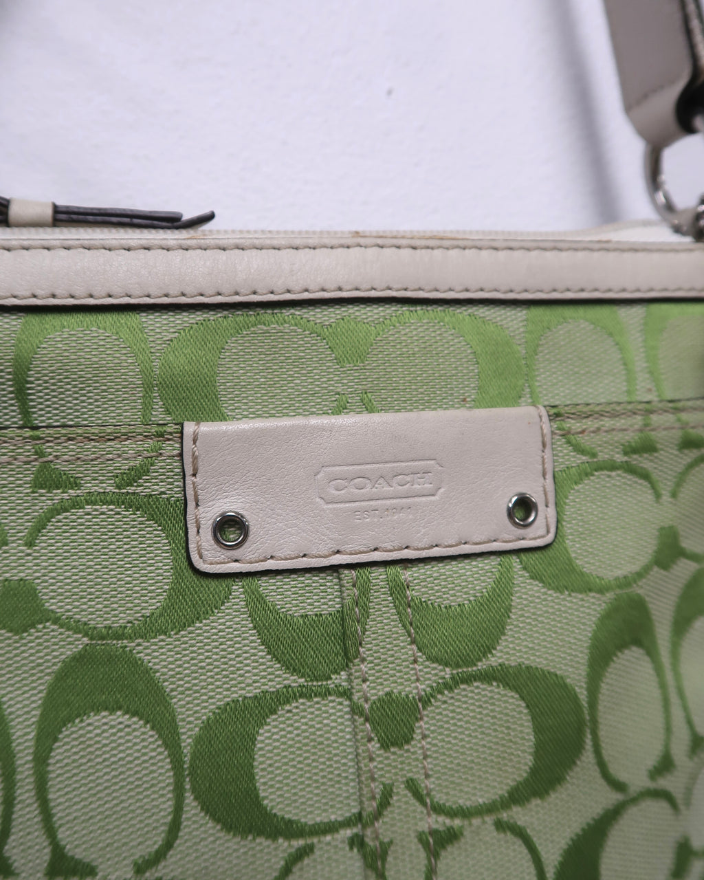 Coach Signature crossbody bag