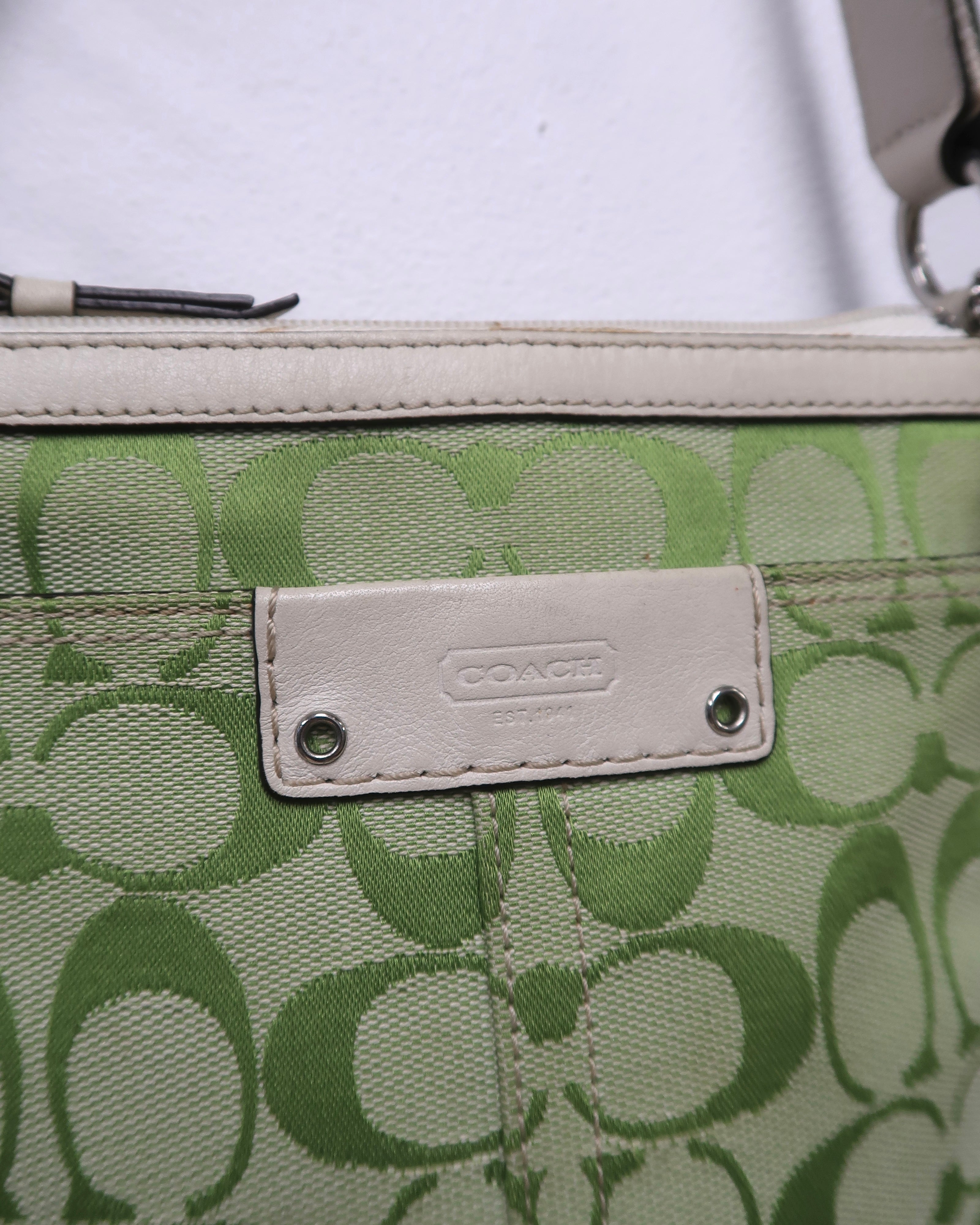 Coach Signature crossbody bag