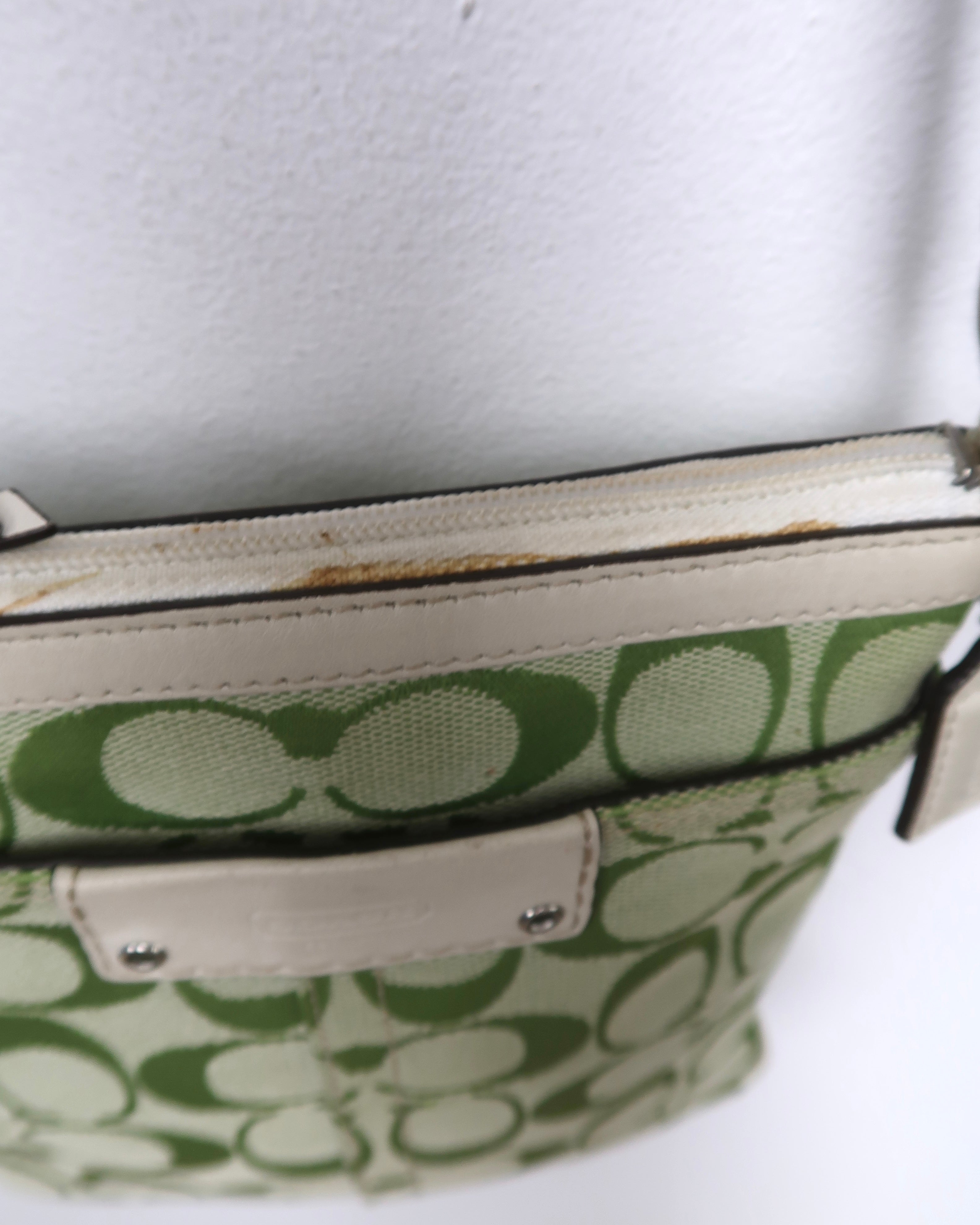 Coach Signature crossbody bag