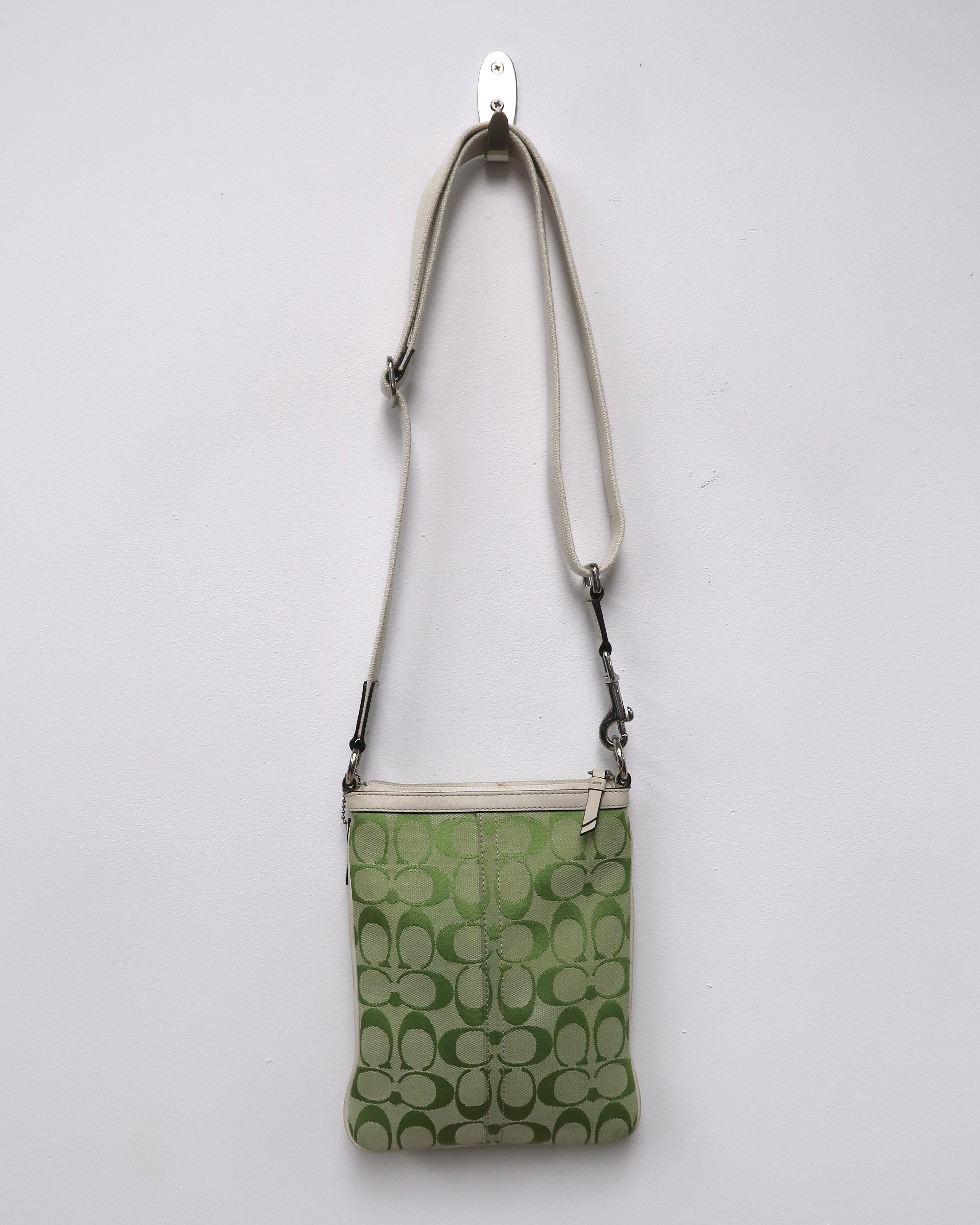 Coach Signature crossbody bag