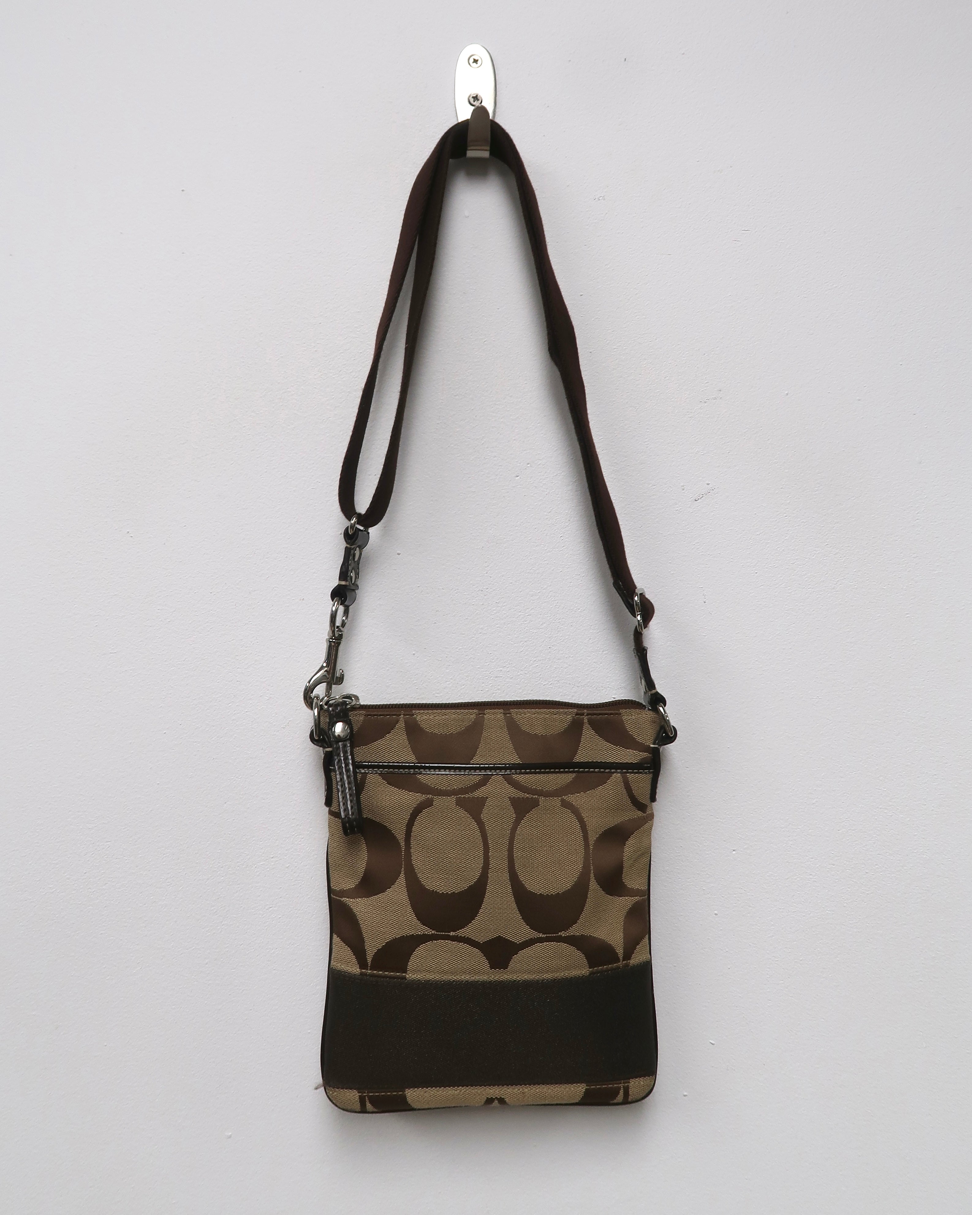 Coach Signature Swingpack Crossbody Bag
