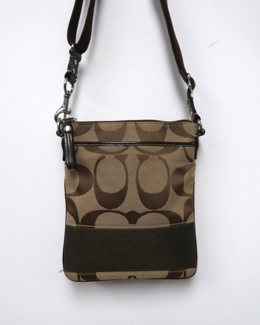 Coach Signature Swingpack Crossbody Bag