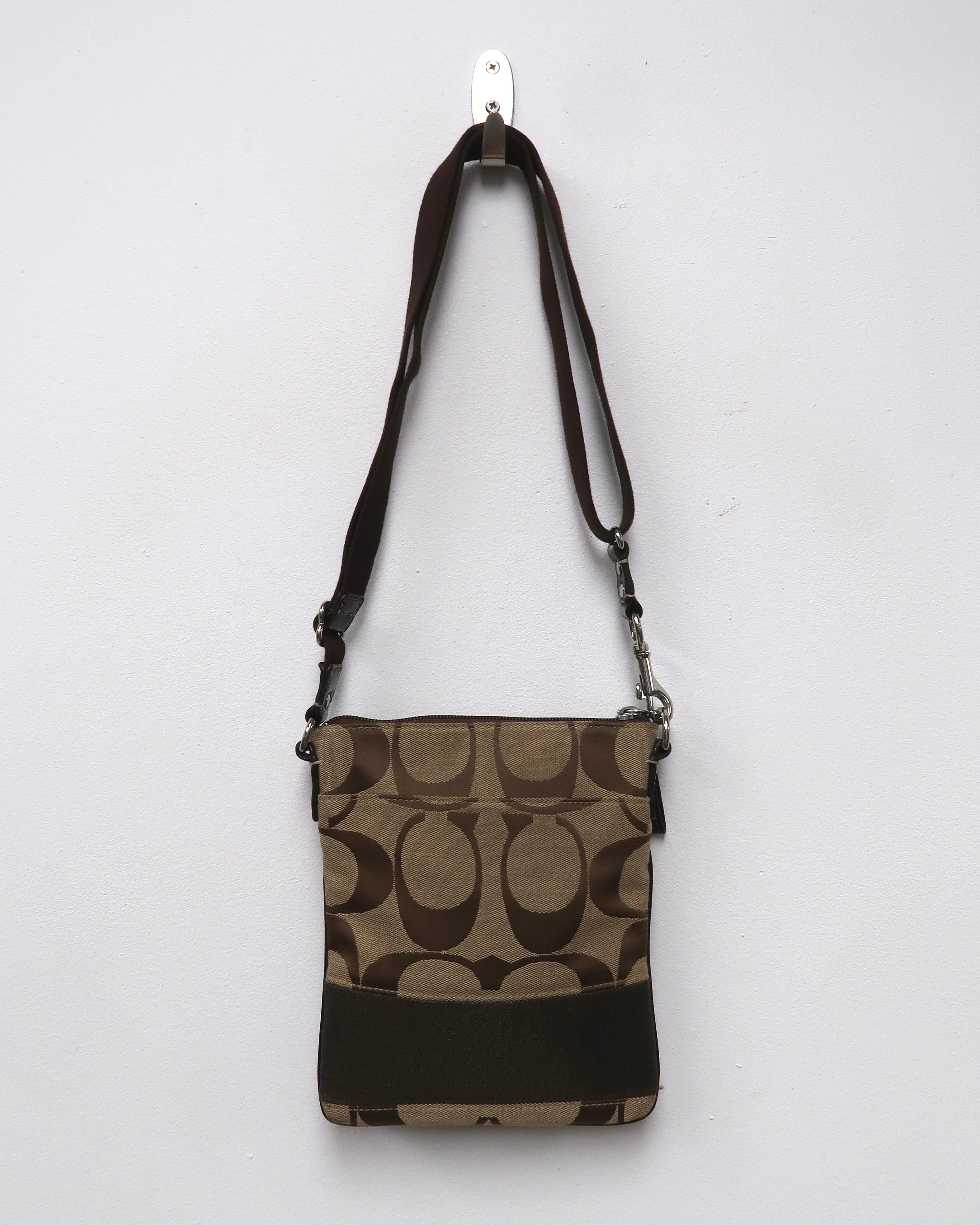 Coach Signature Swingpack Crossbody Bag