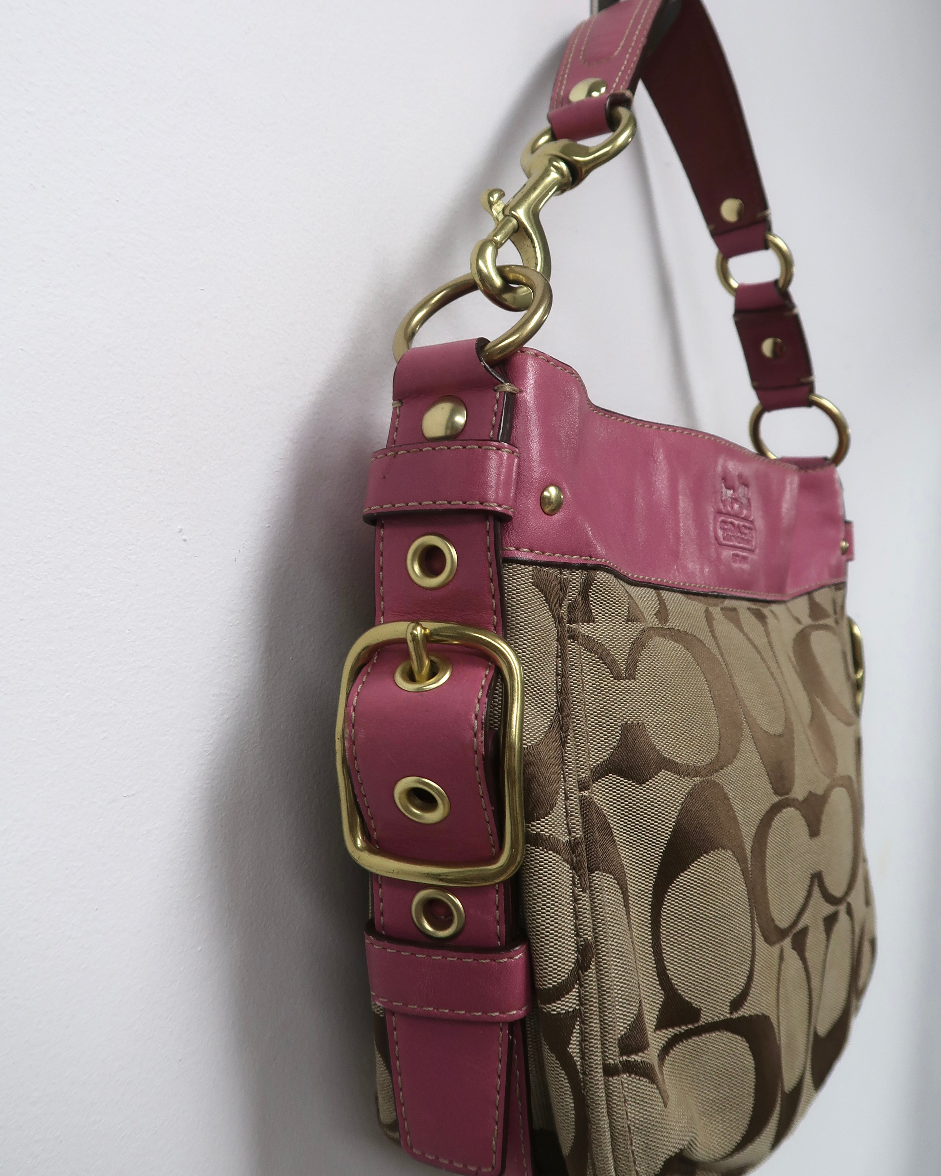 vintage Coach Zoe hobo bag