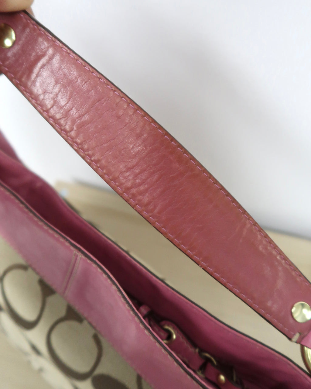 vintage Coach Zoe hobo bag