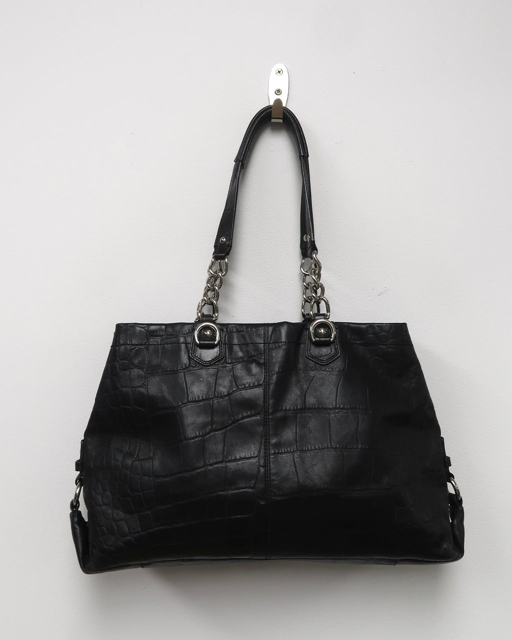 Coach Ashley Croc Embossed bag