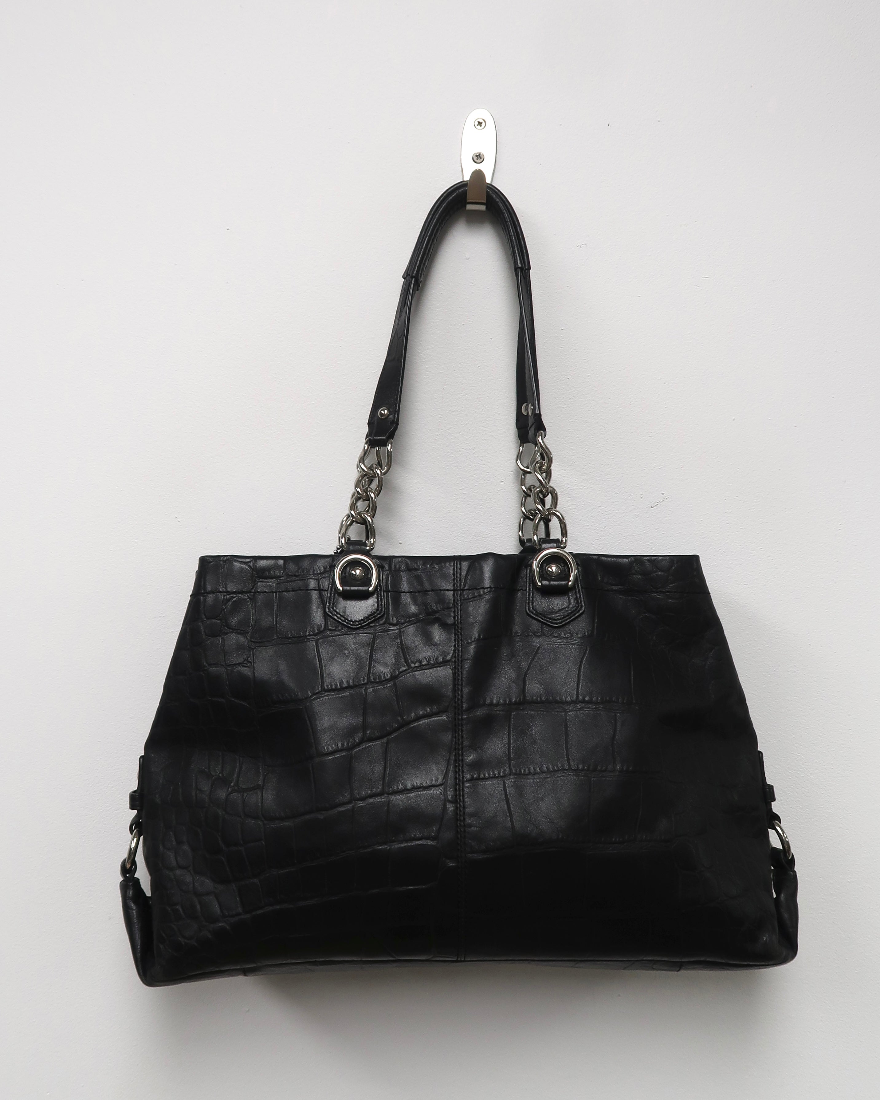Coach Ashley Croc Embossed bag