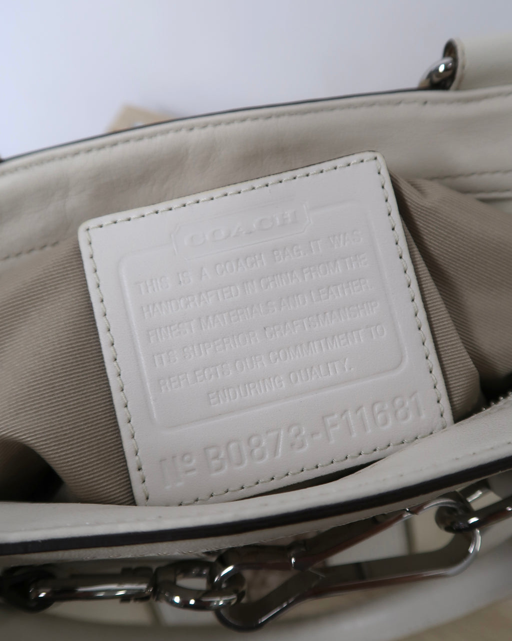 Coach Hamptons Satchel