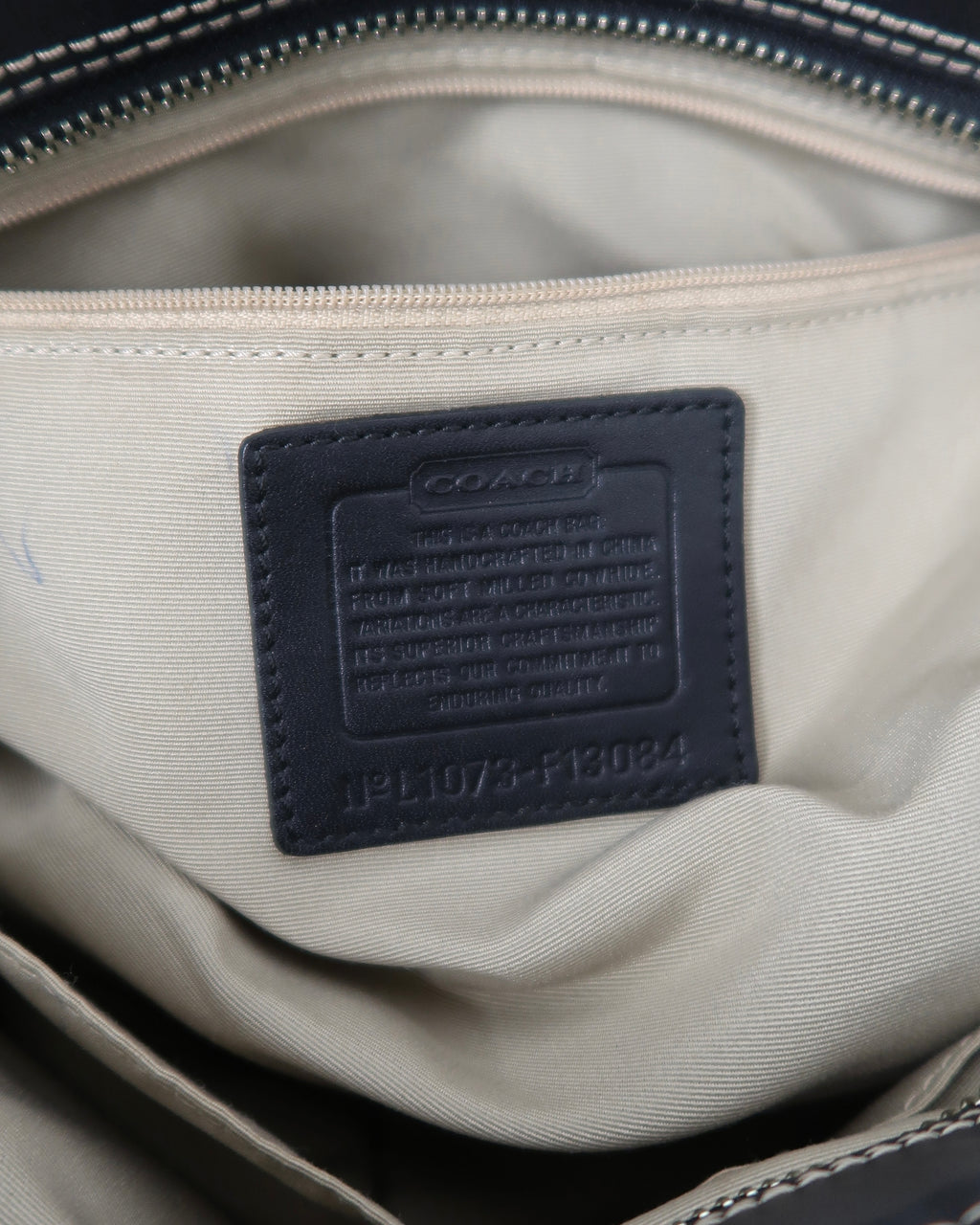 Coach Hampton Braid Belted Carryall Satchel