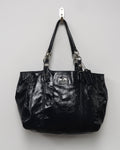 Coach Madison Mia patent leather tote shoulder bag
