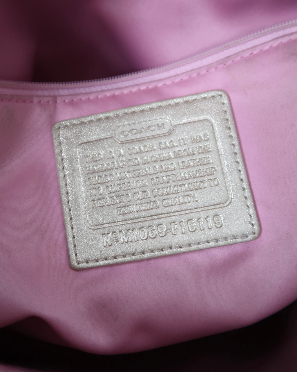 Coach Poppy Signature hobo shoulder bag