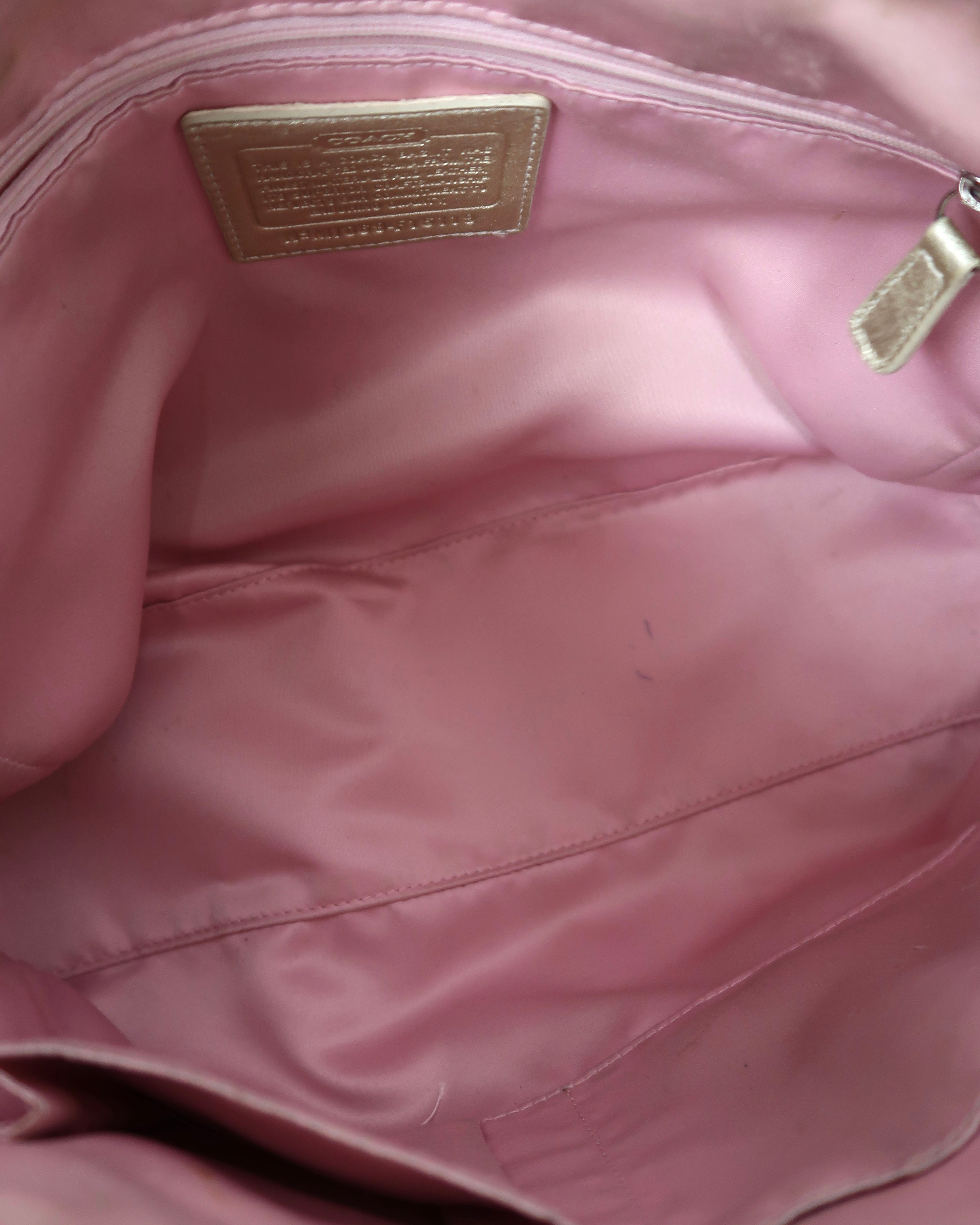Coach Poppy Signature hobo shoulder bag