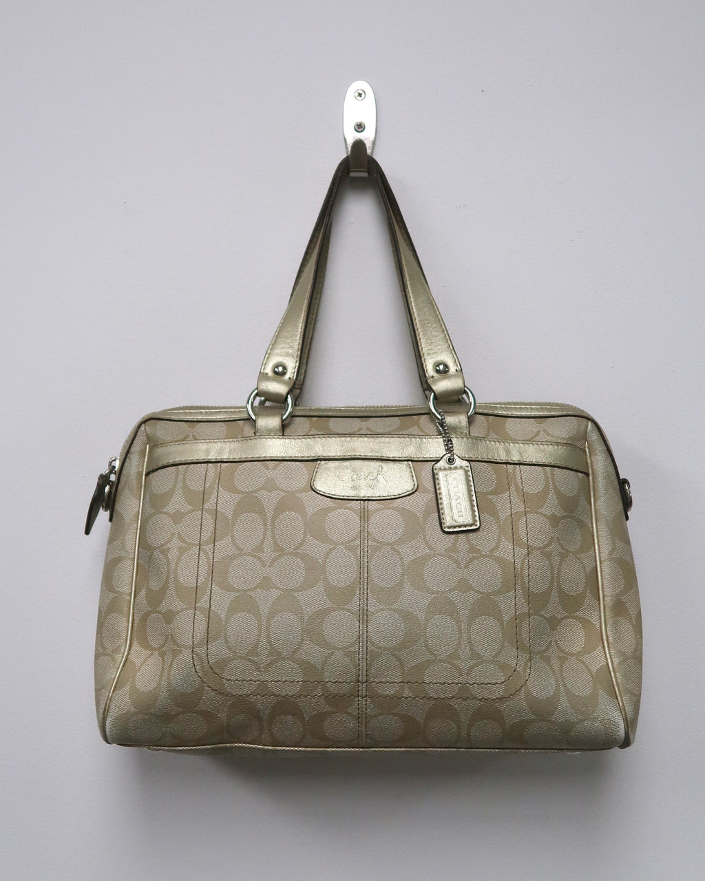 Coach Poppy Signature hobo shoulder bag