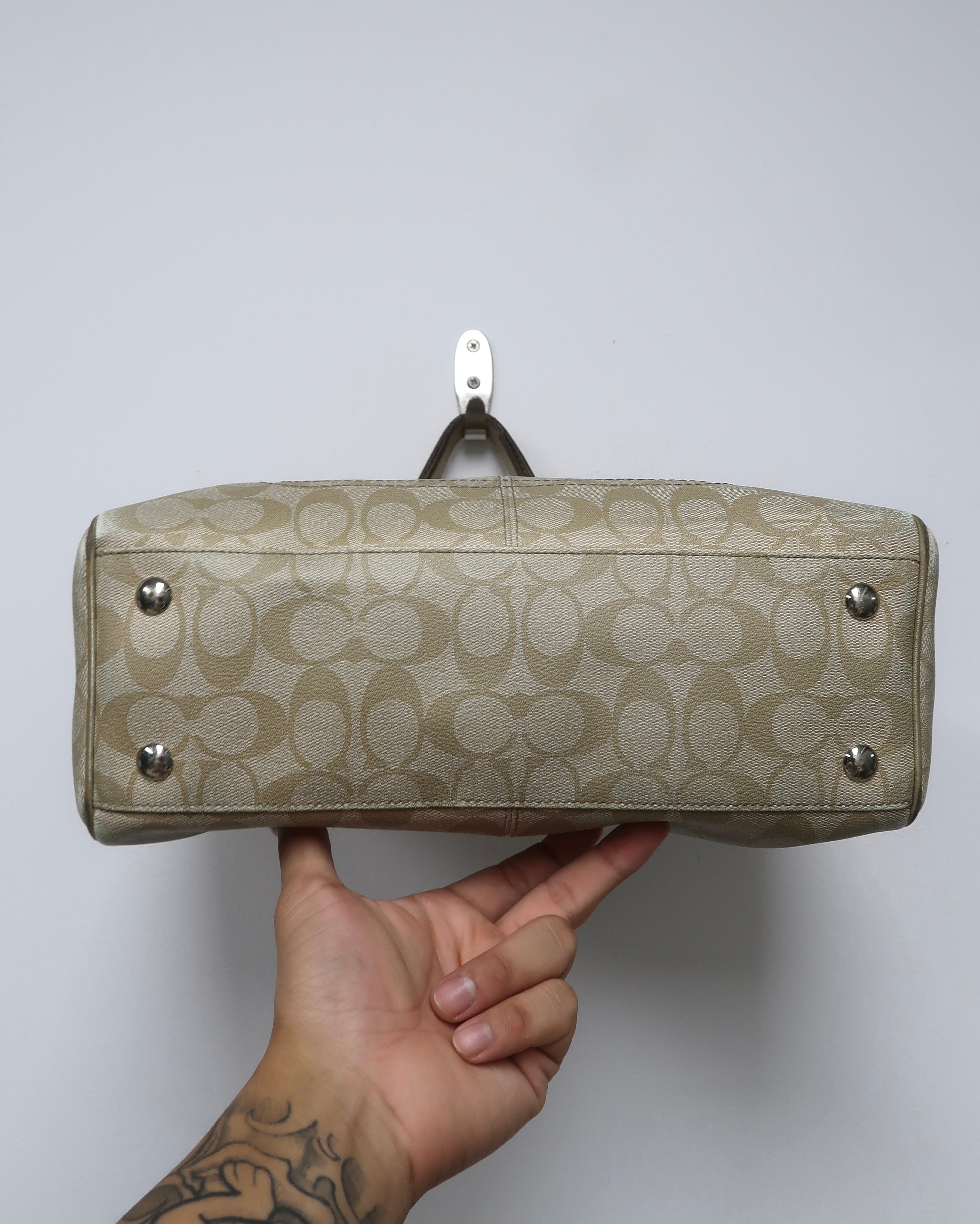 Coach Poppy Signature hobo shoulder bag