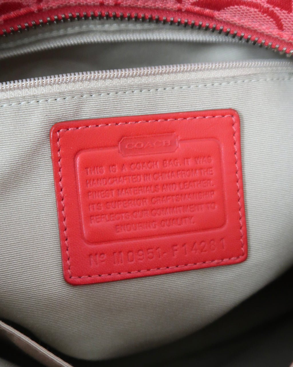 Coach Y2K Vintage Signature East West Gallery Shoulder Bag